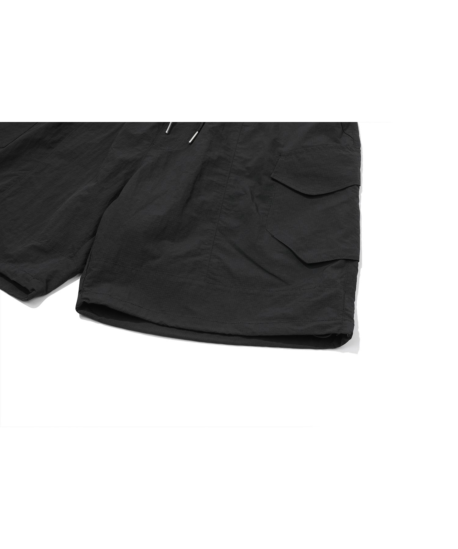 MUSINSA | CPGN STUDIO Bermuda Cargo Nylon Pants Black