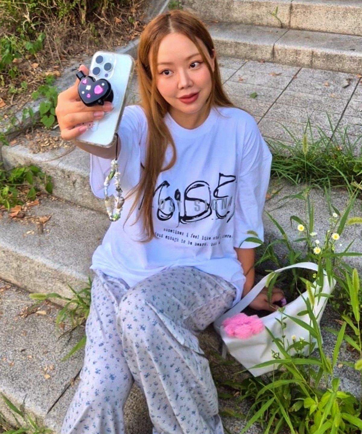 랜덤오프(RANDOMOFF) SIGNAL OVER FIT T-SHIRT (4color)