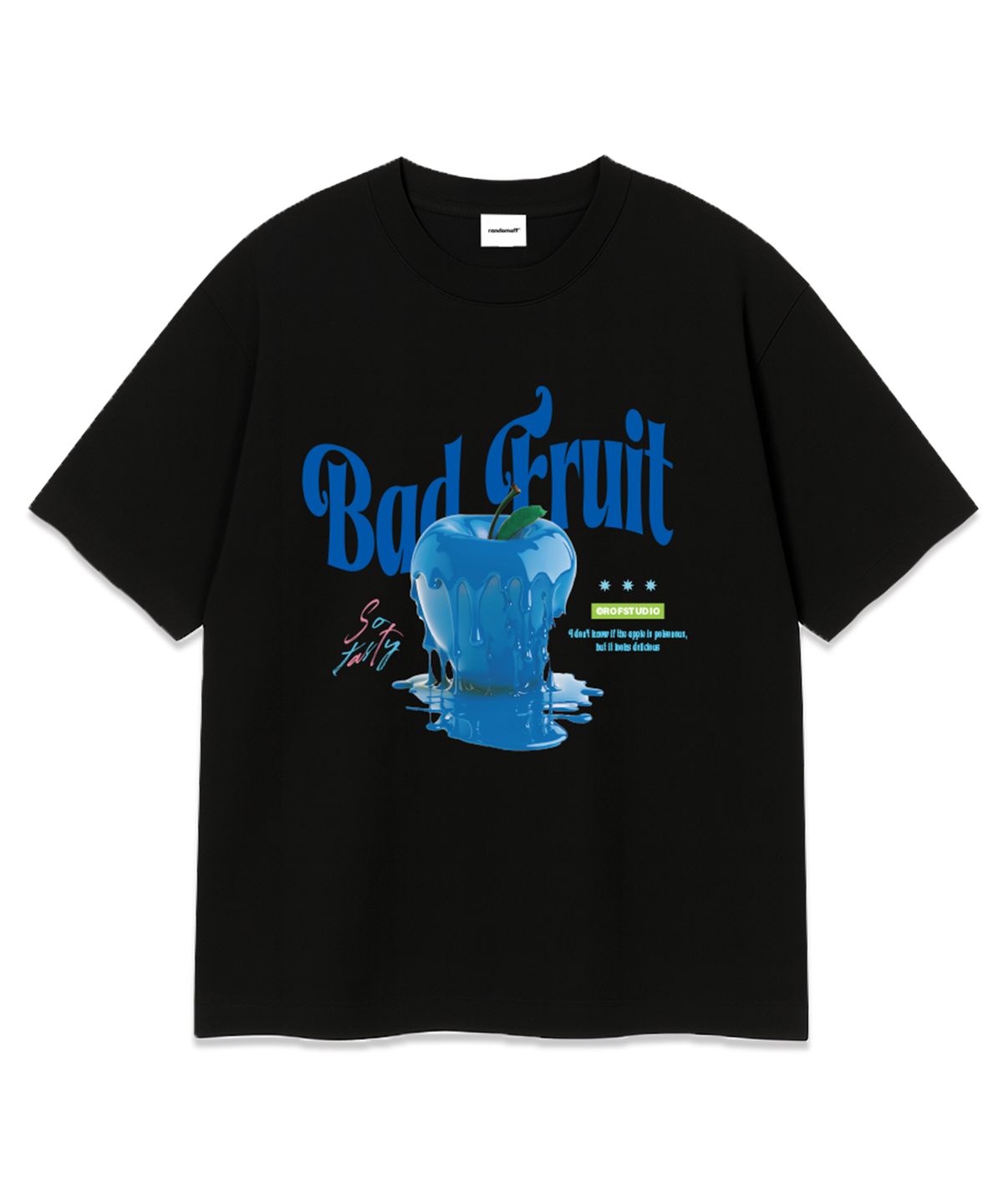 랜덤오프(RANDOMOFF) BAD FRUIT OVER FIT T-SHIRT (3color)