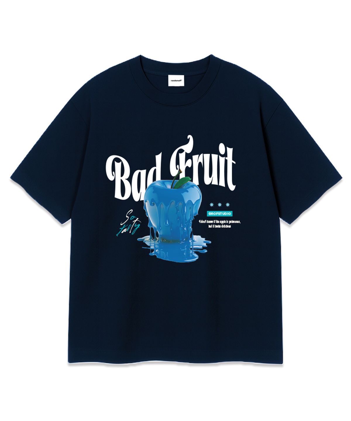 랜덤오프(RANDOMOFF) BAD FRUIT OVER FIT T-SHIRT (3color)