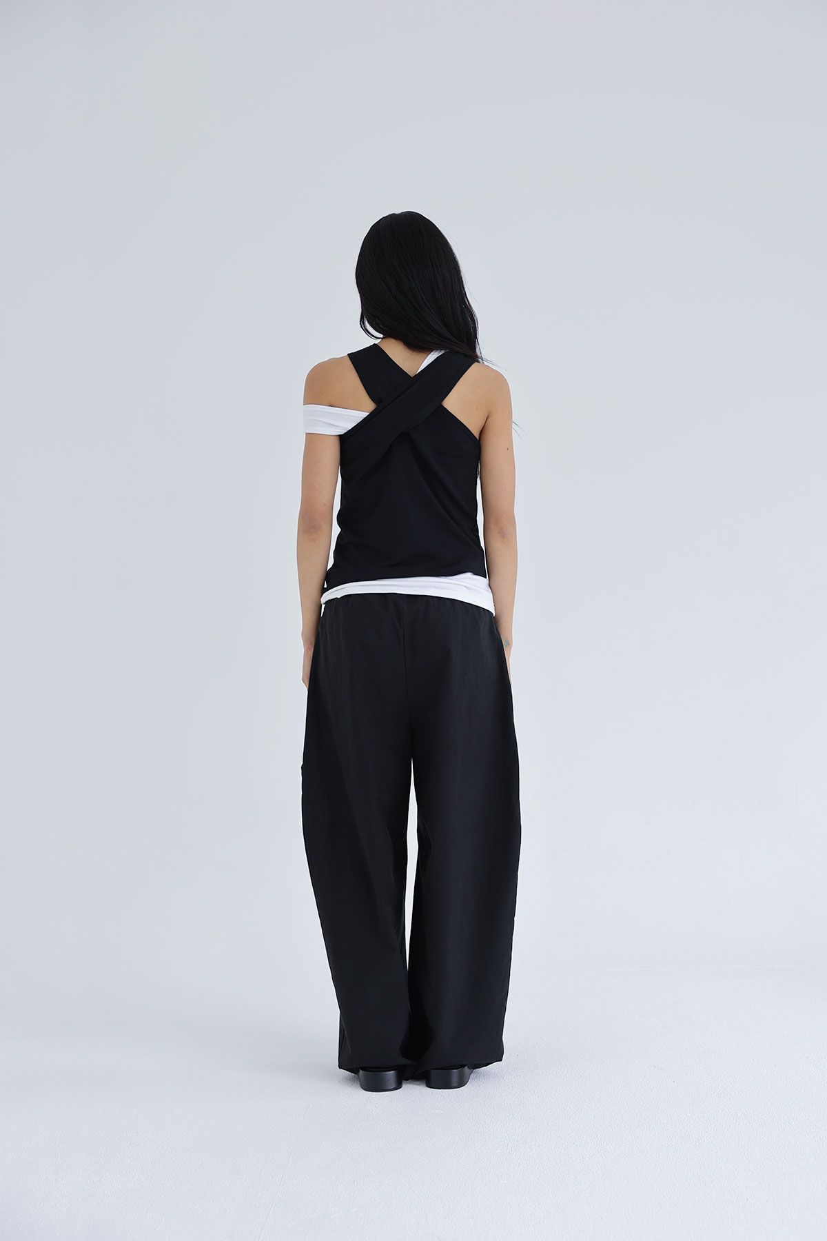 콥키노(KOBKINO) CROSS STRAP SOFT TOP (BLACK)