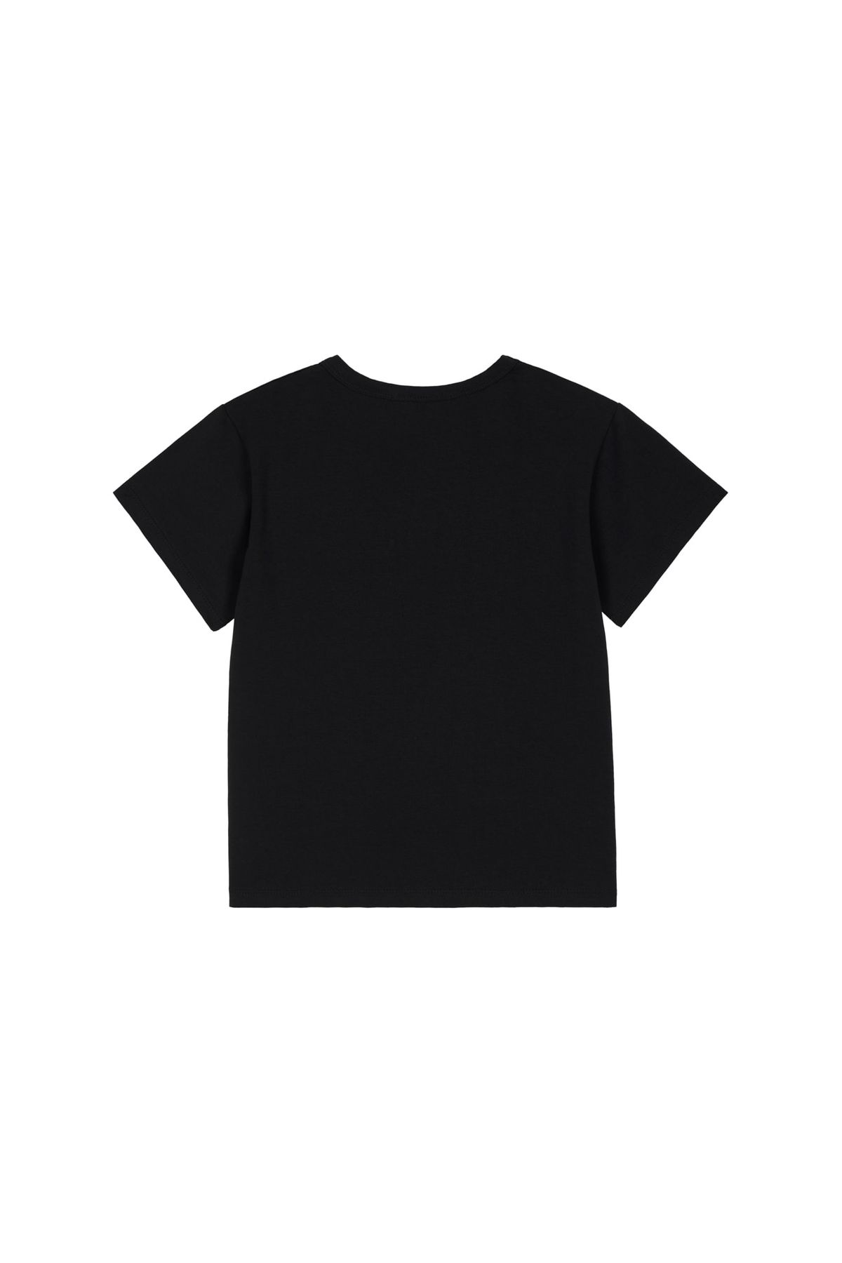 다이닛(DEINET) DEINET MIXED LOGO T-SHIRTS IN BLACK