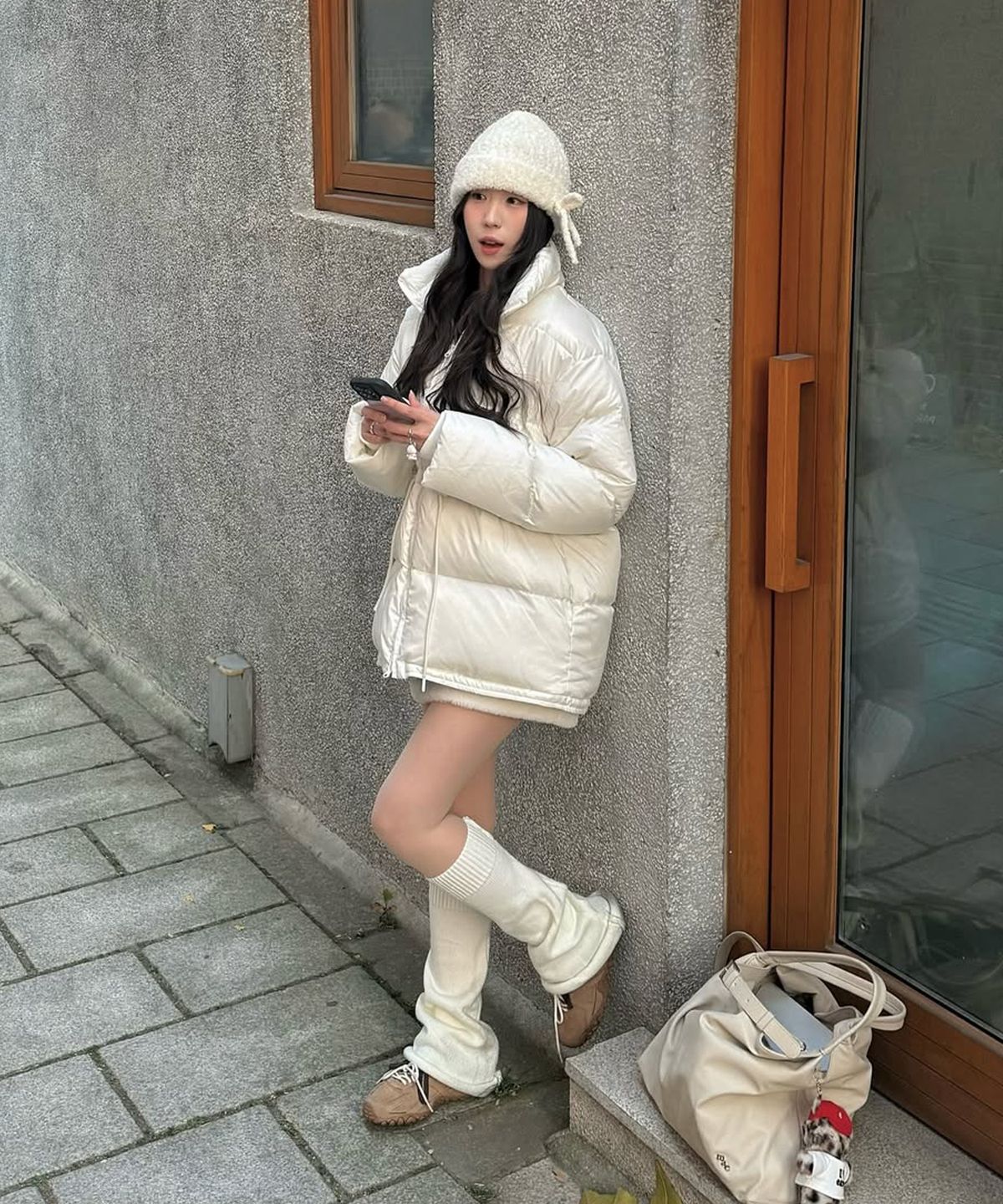씨타(CITTA) High Neck Midi Duck Down Puffer_CTP803(3color)