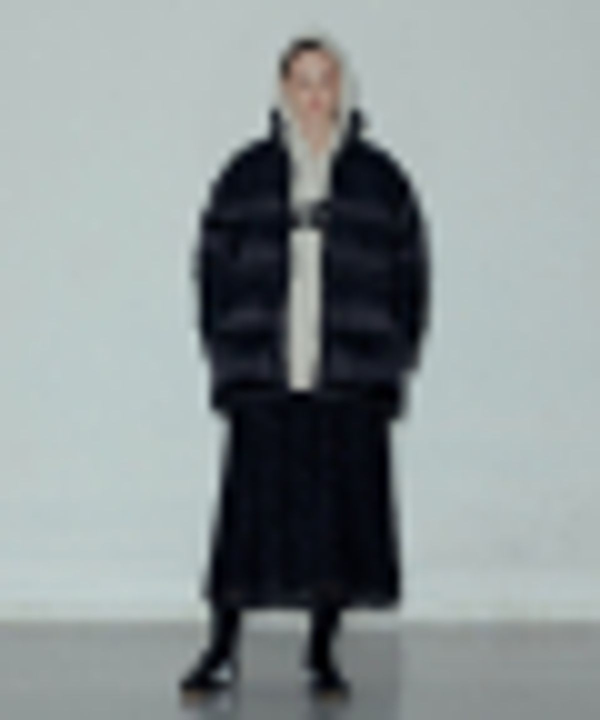 씨타(CITTA) High Neck Midi Duck Down Puffer_CTP803(3color)