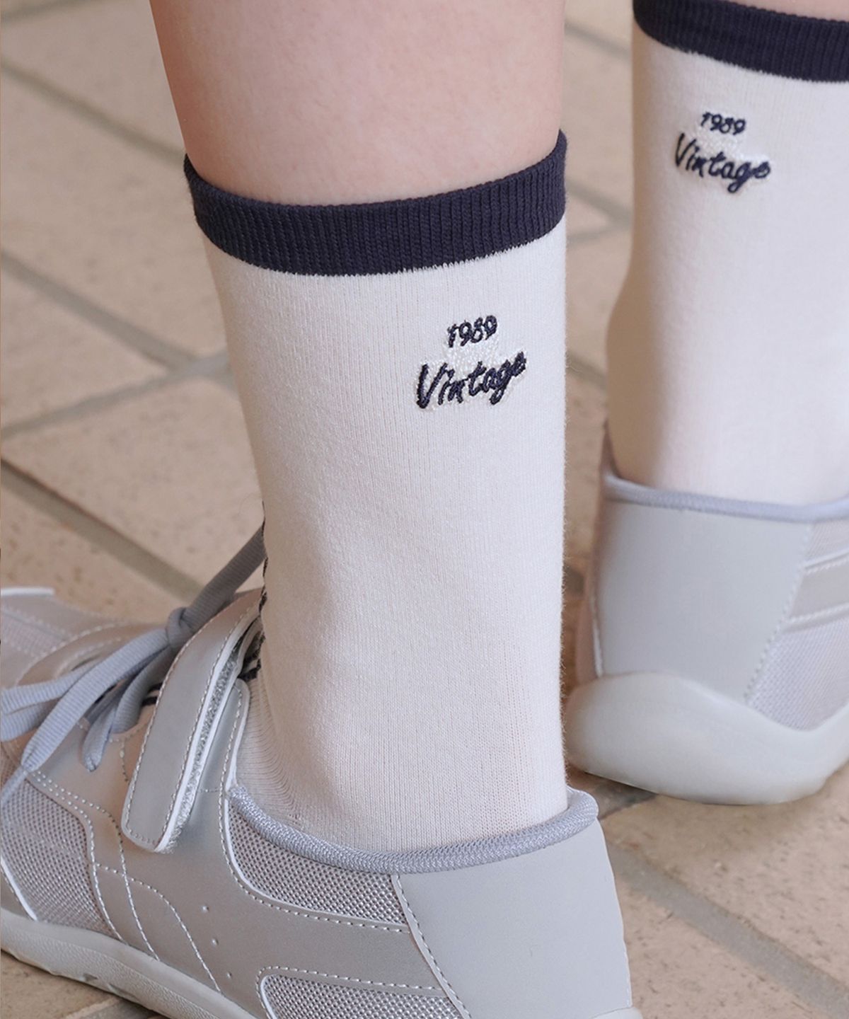스튜디오 싹스탑(STUDIO SOCKSTOP) [3PACK]1989 빈티지 파우치 세트 블루