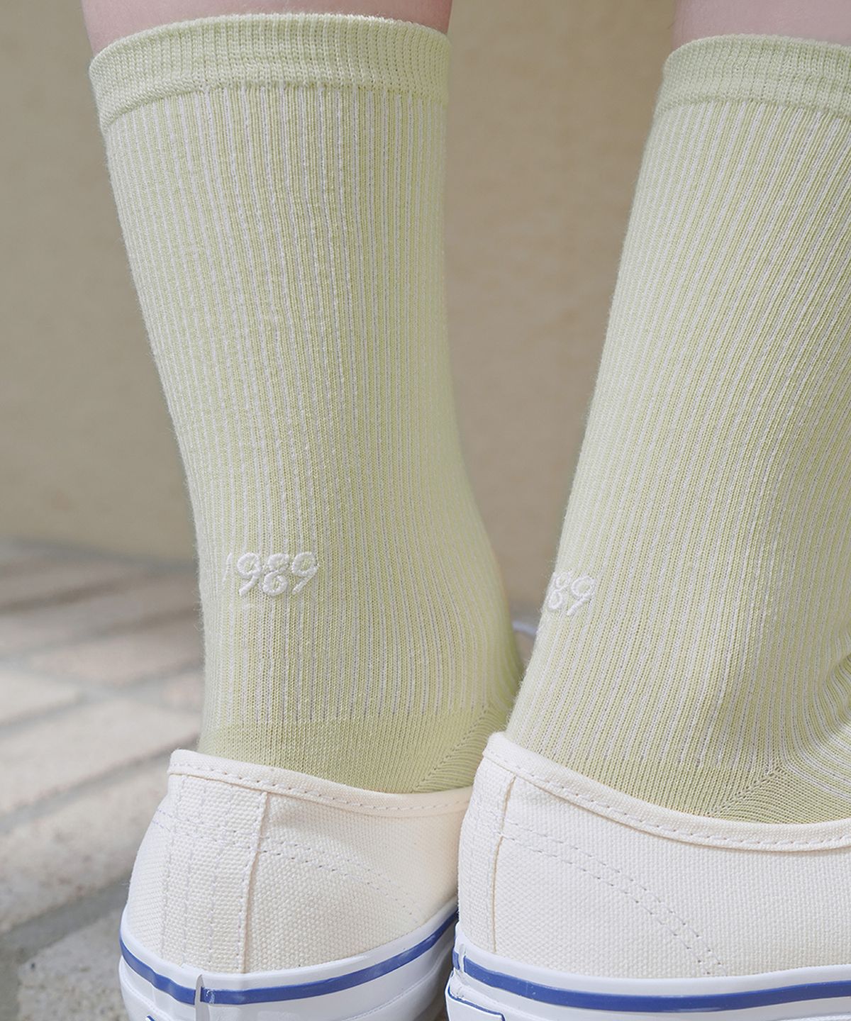 스튜디오 싹스탑(STUDIO SOCKSTOP) [3PACK] 1989 빈티지 파우치 세트 옐로우