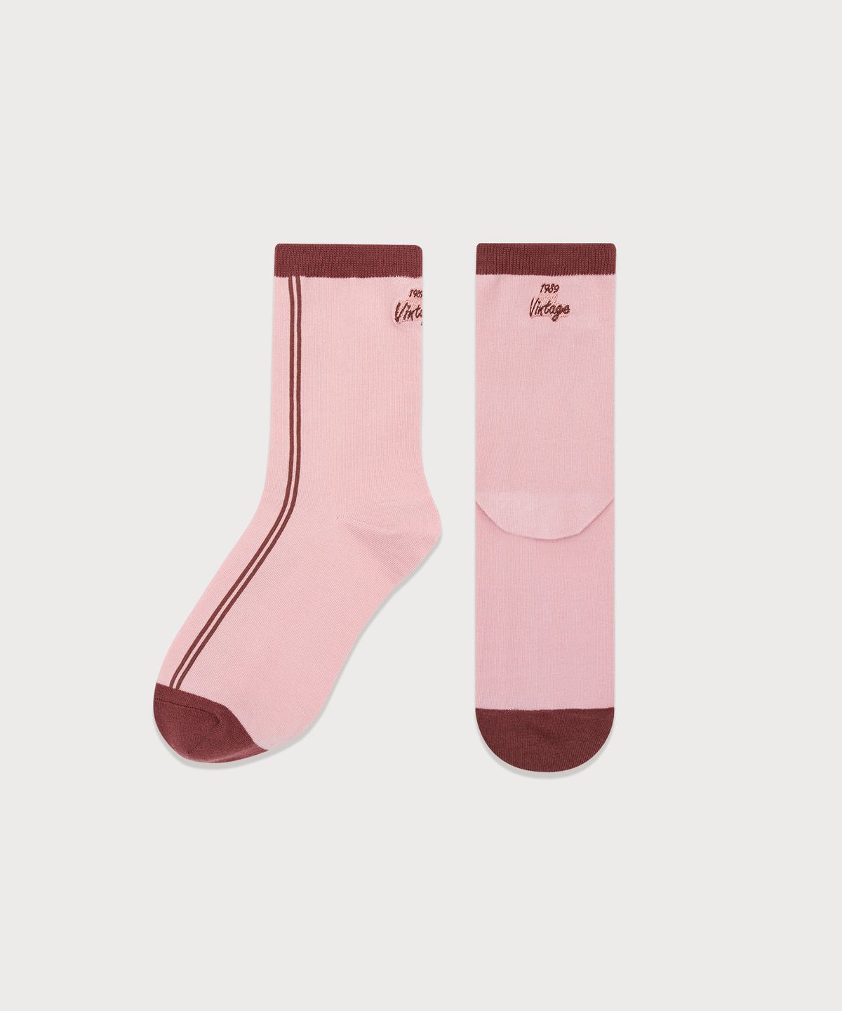 스튜디오 싹스탑(STUDIO SOCKSTOP) [3PACK] 1989 빈티지 파우치 세트 핑크
