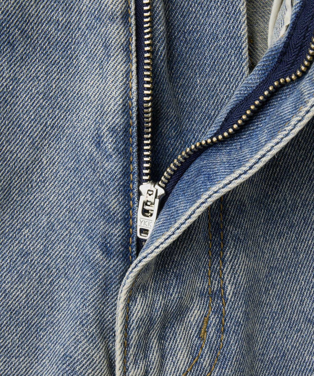 브랜디드(BRANDED) DOUBLE KNEE CARPENTER DENIM SHORTS [LIGHT BLUE]