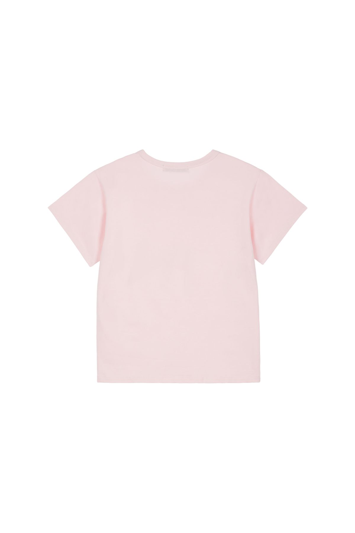 다이닛(DEINET) DEINET MIXED LOGO T-SHIRTS IN PINK