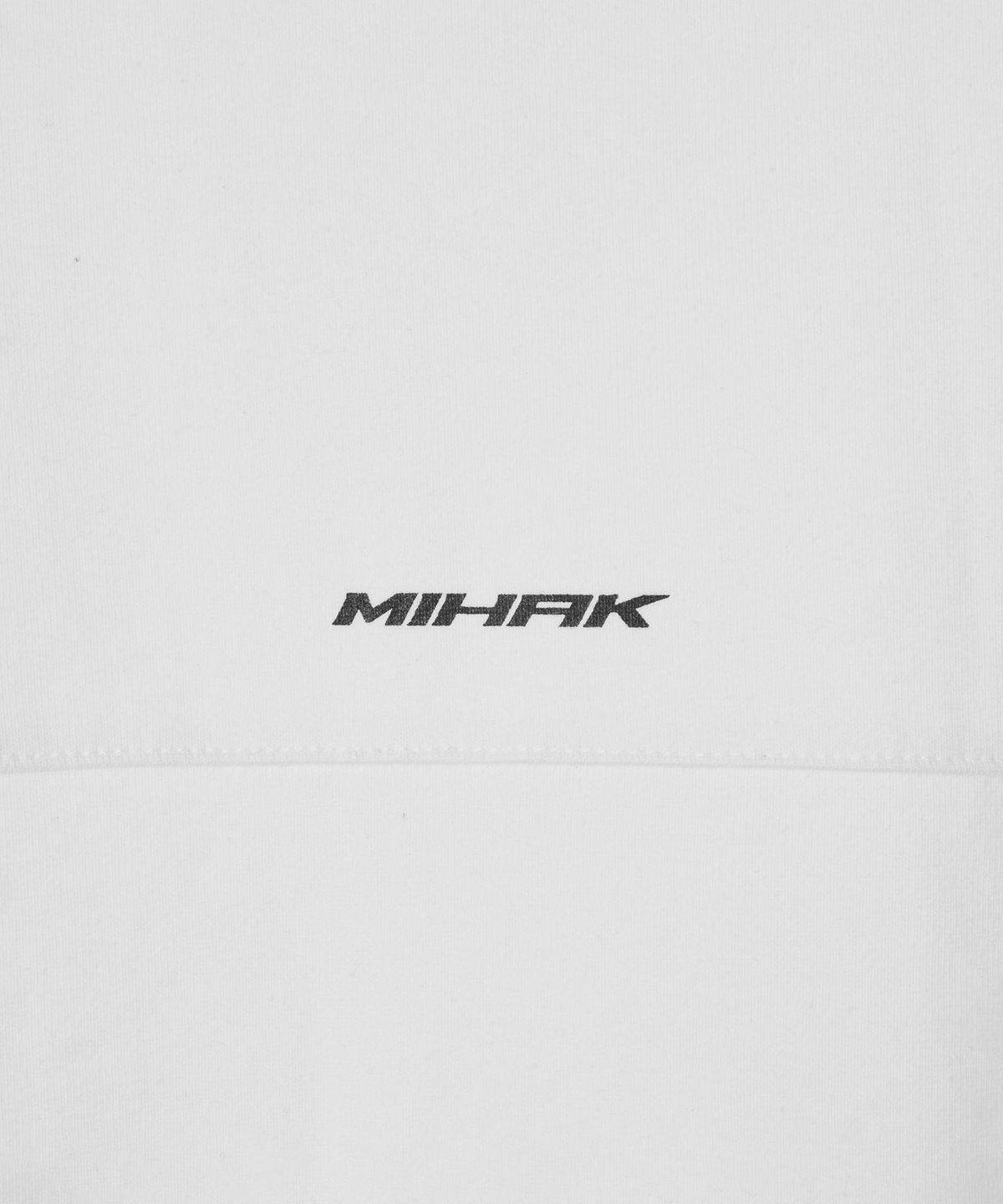 미학(MIHAK) 퍼포먼스 스탬프 오버핏 티셔츠 (WHITE)