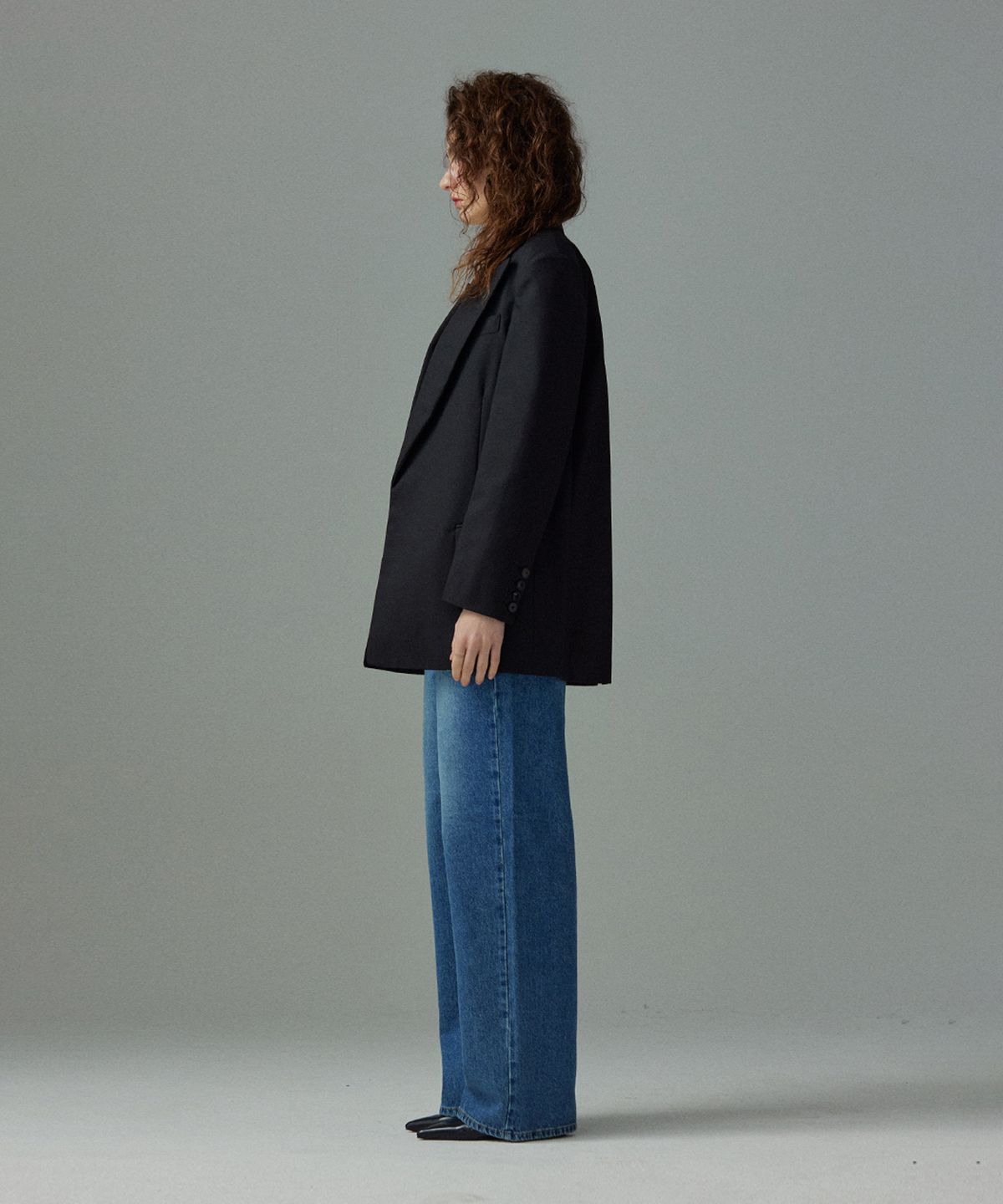 므아므(MMAM) [ESSENTIAL] Signature minimal jacket