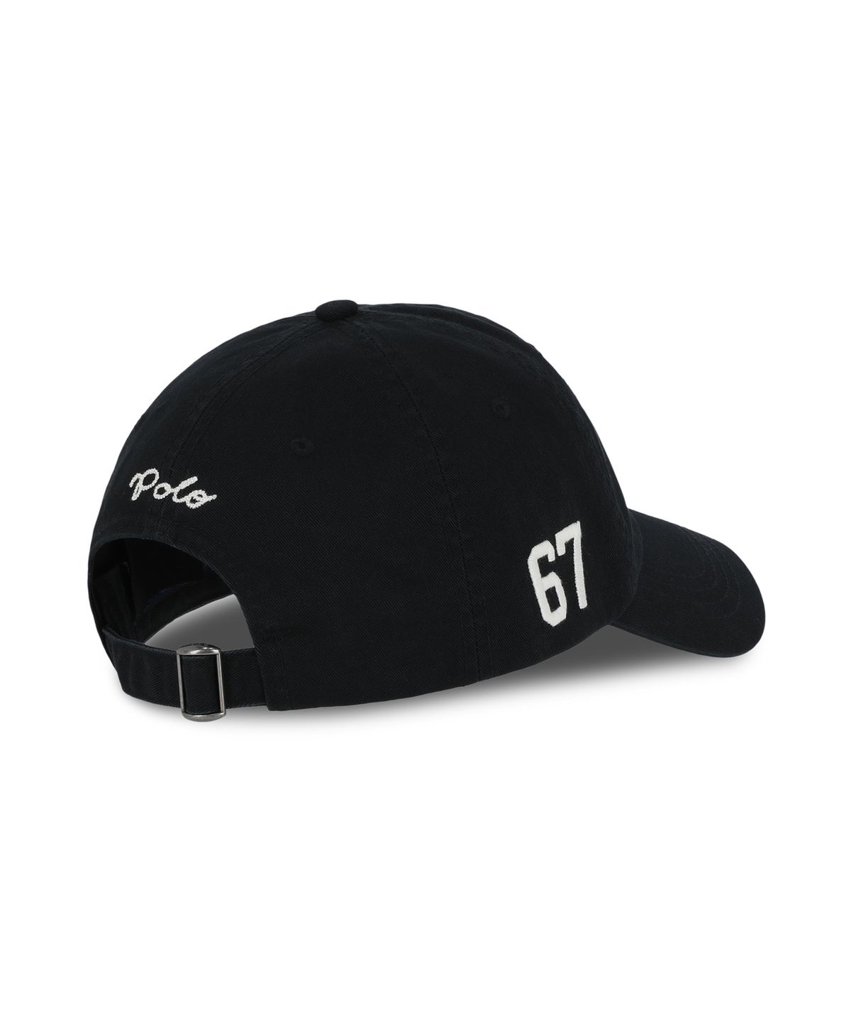 폴로 랄프 로렌(POLO RALPH LAUREN) [Baseball Capsule] 베이스볼 패치 코튼 볼 캡-블랙