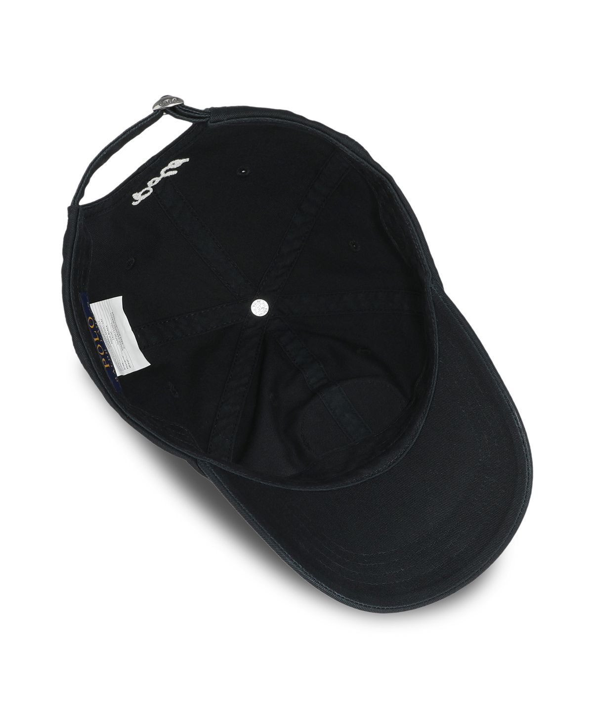 폴로 랄프 로렌(POLO RALPH LAUREN) [Baseball Capsule] 베이스볼 패치 코튼 볼 캡-블랙