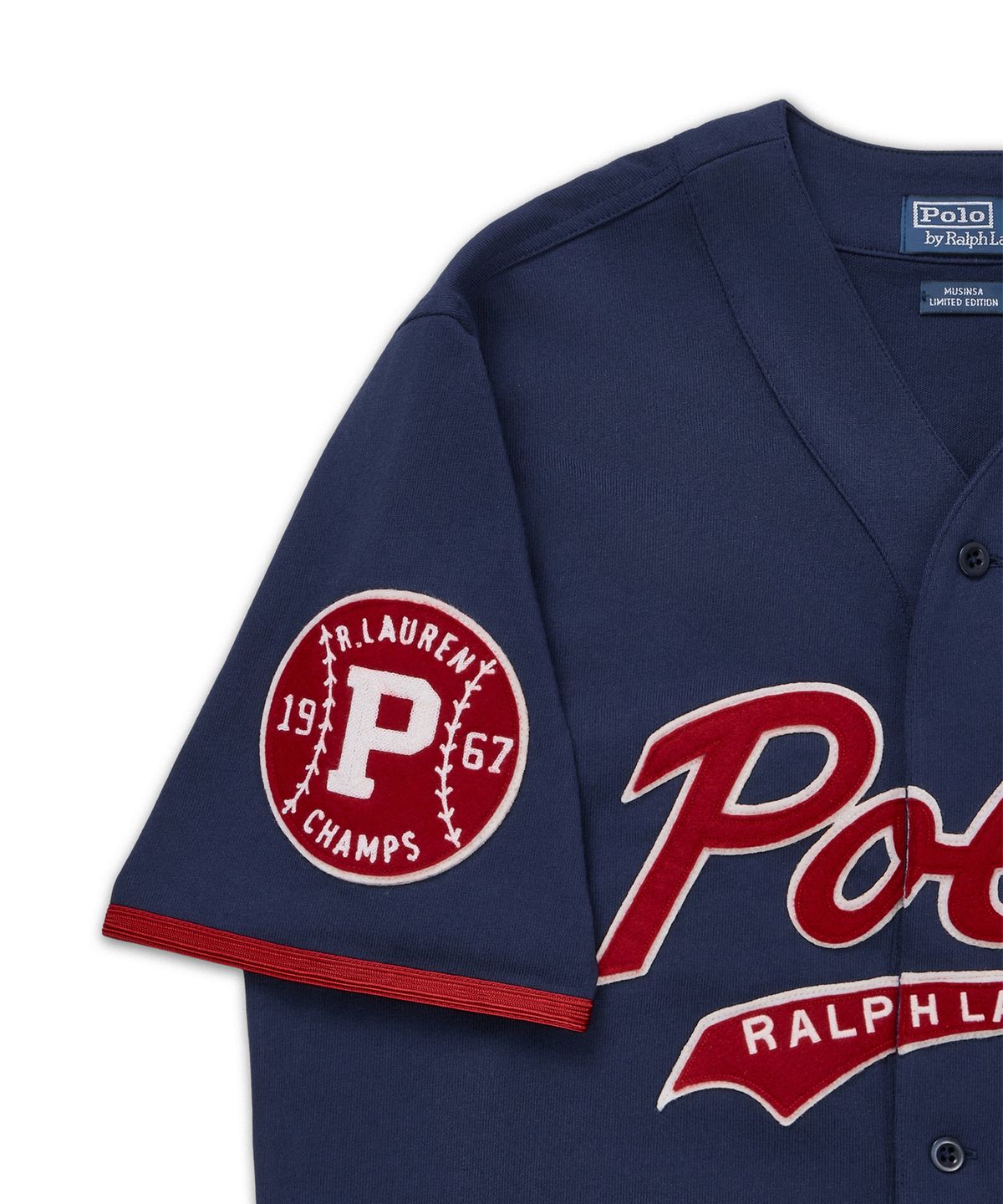 폴로 랄프 로렌(POLO RALPH LAUREN) [Baseball Capsule] 폴로 베이스볼 저지-네이비