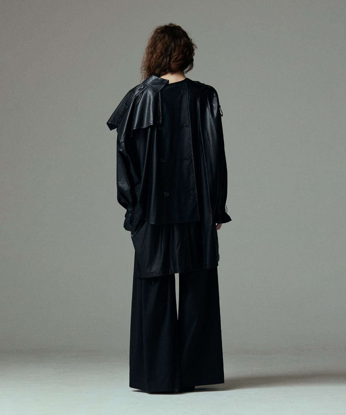 므아므(MMAM) Layered pin tuck slacks