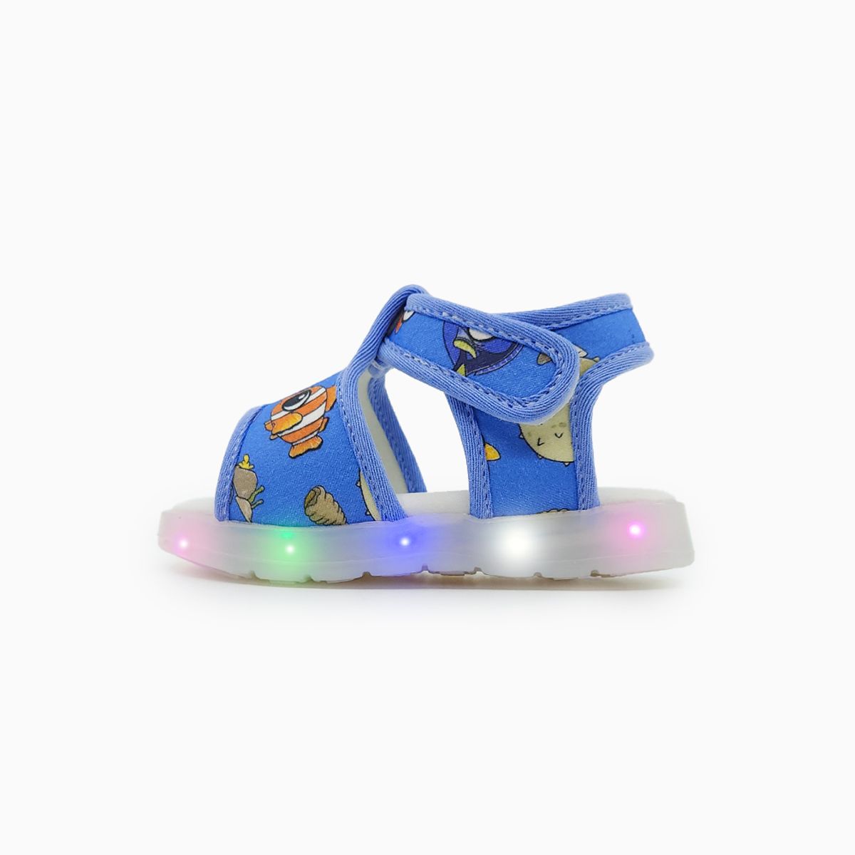베이비솔(BABYSOLE) 버블피쉬 LED 샌들