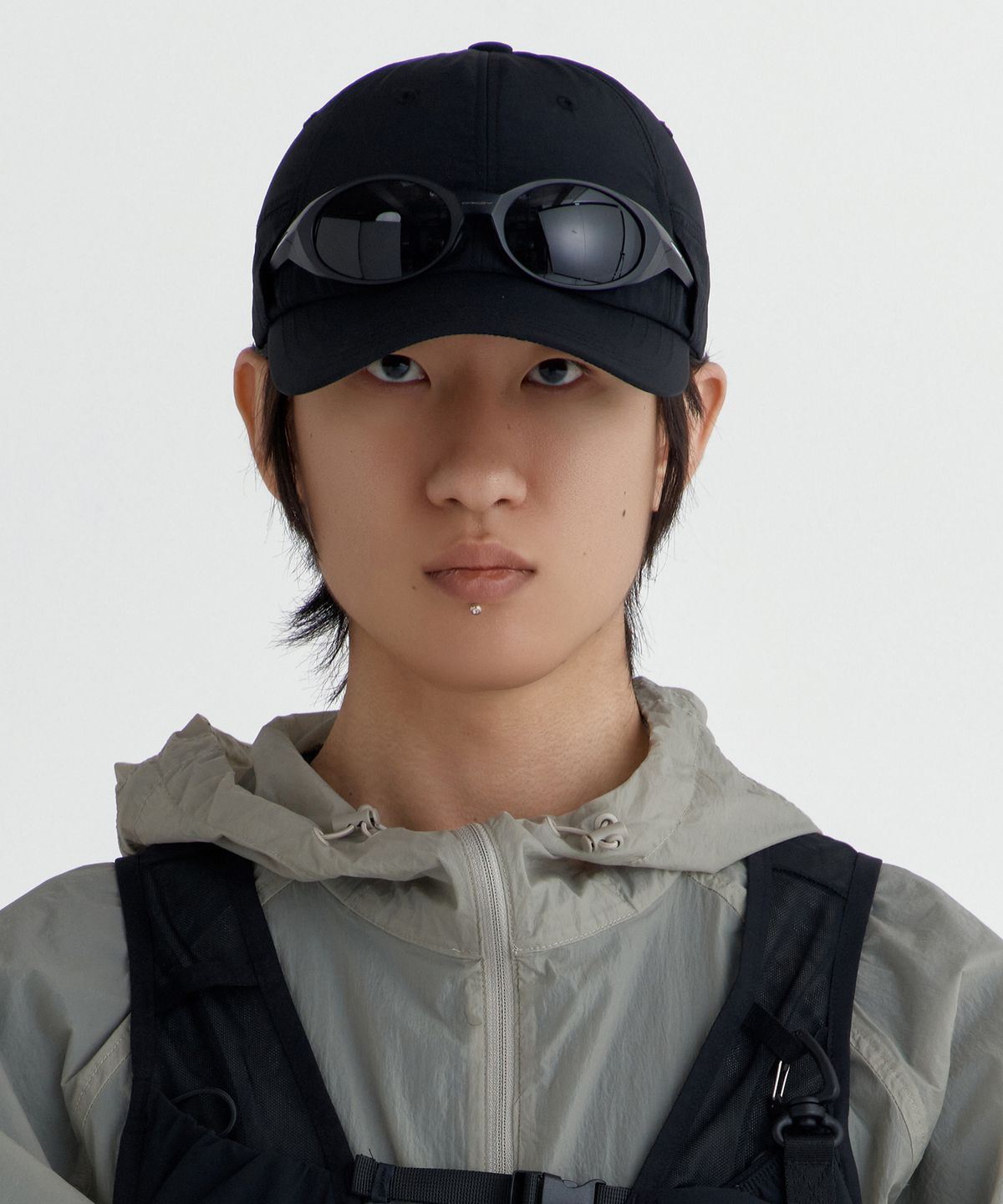 유알에이치(URH) 선글라스포켓 워싱볼캡 러닝 고프코어 깊은 볼캡 URH - C - 007 - OPT - WASHED - N (6COLOR)