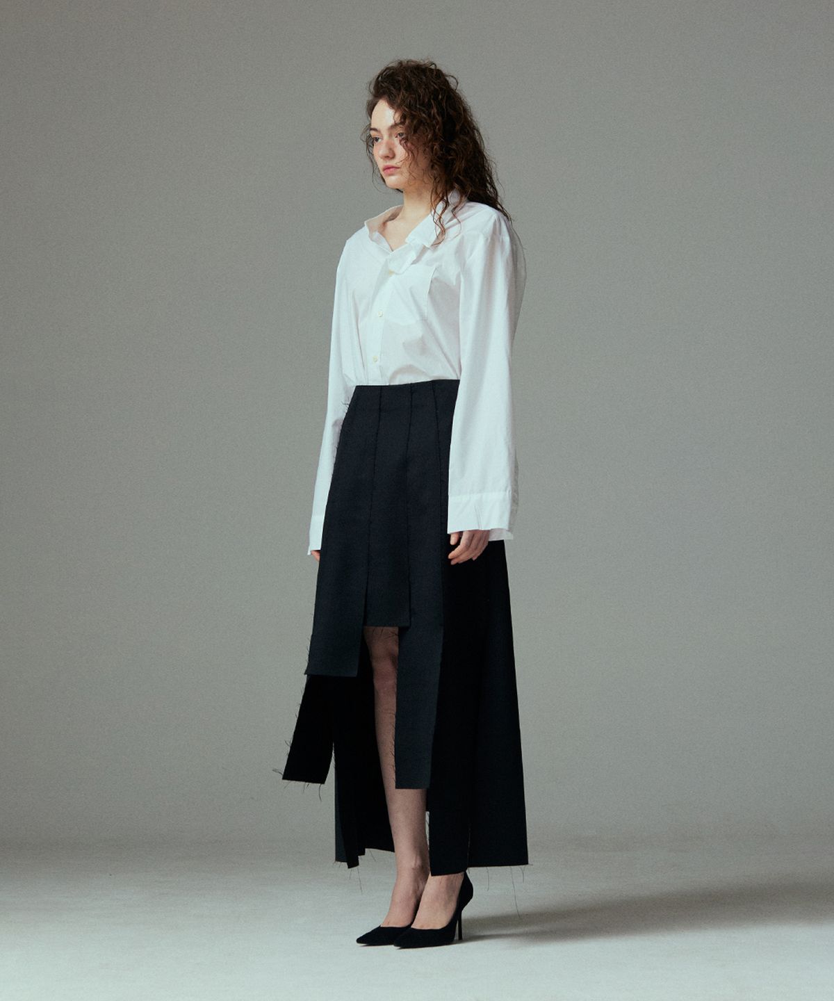 므아므(MMAM) Patchwork skirt