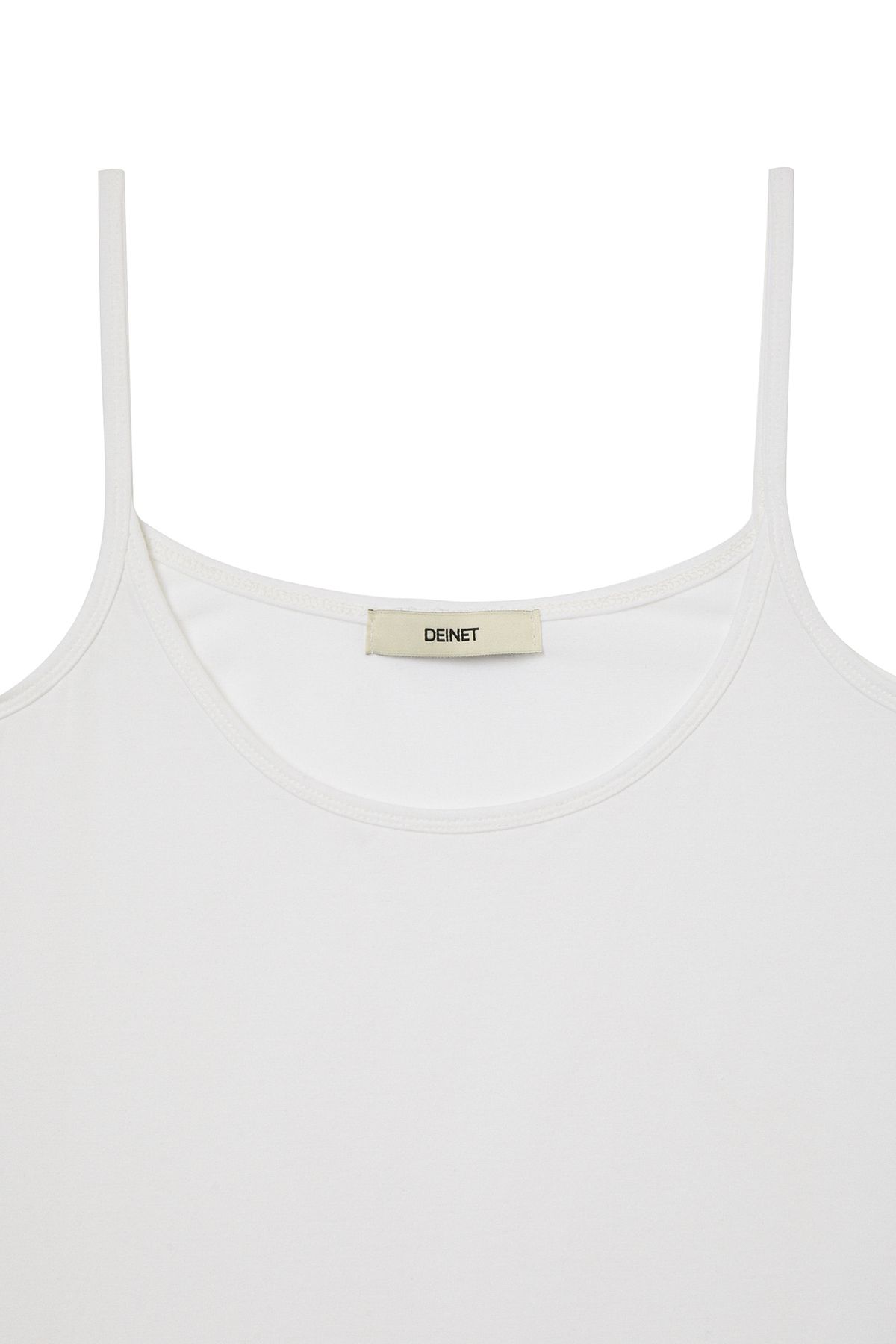 다이닛(DEINET) DEINET BASIC SLEEVELESS IN WHITE