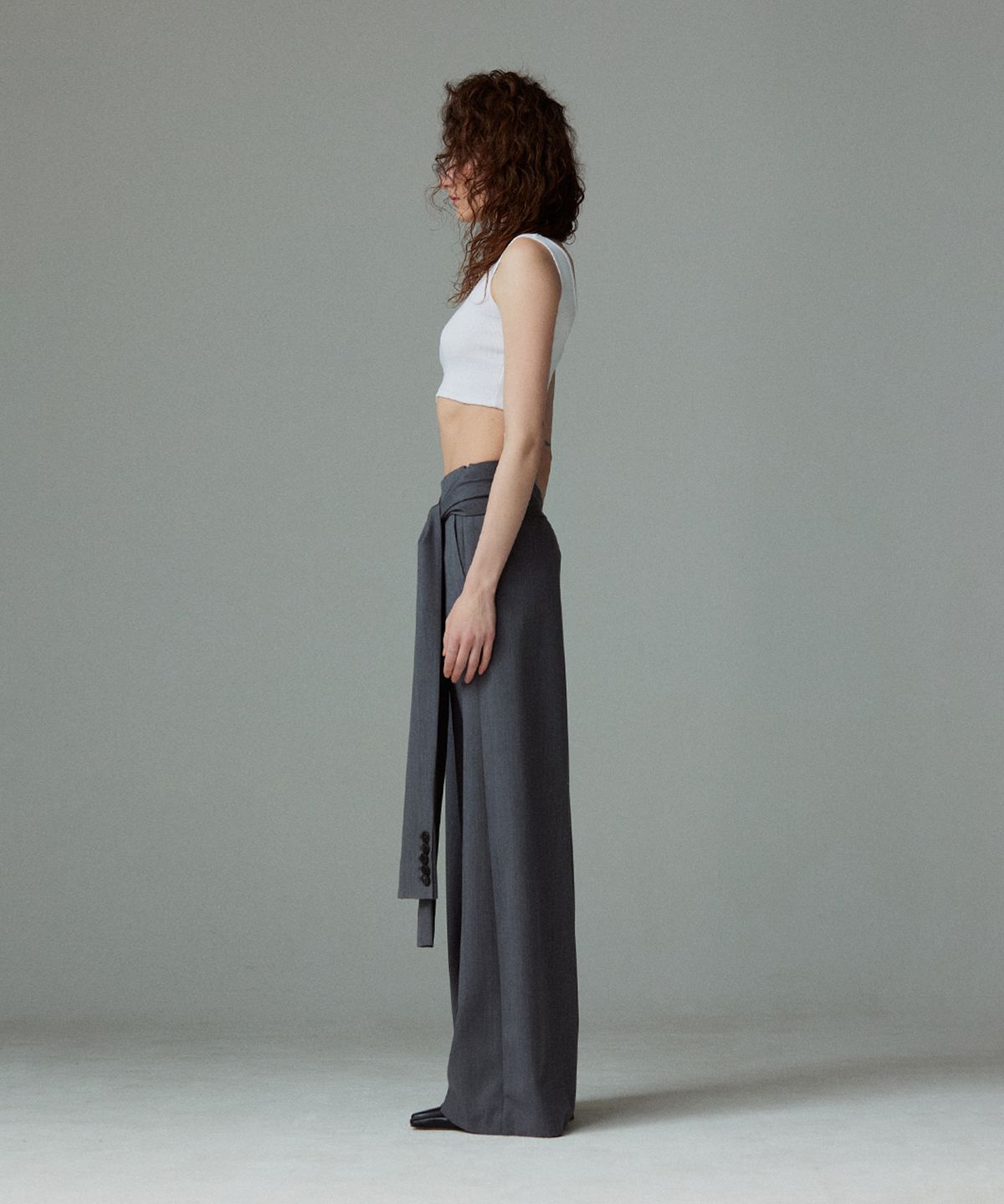 므아므(MMAM) Tie-up sleeve pants