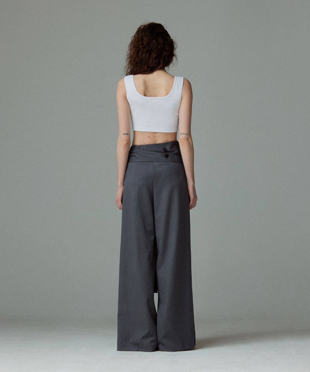 므아므(MMAM) Tie-up sleeve pants