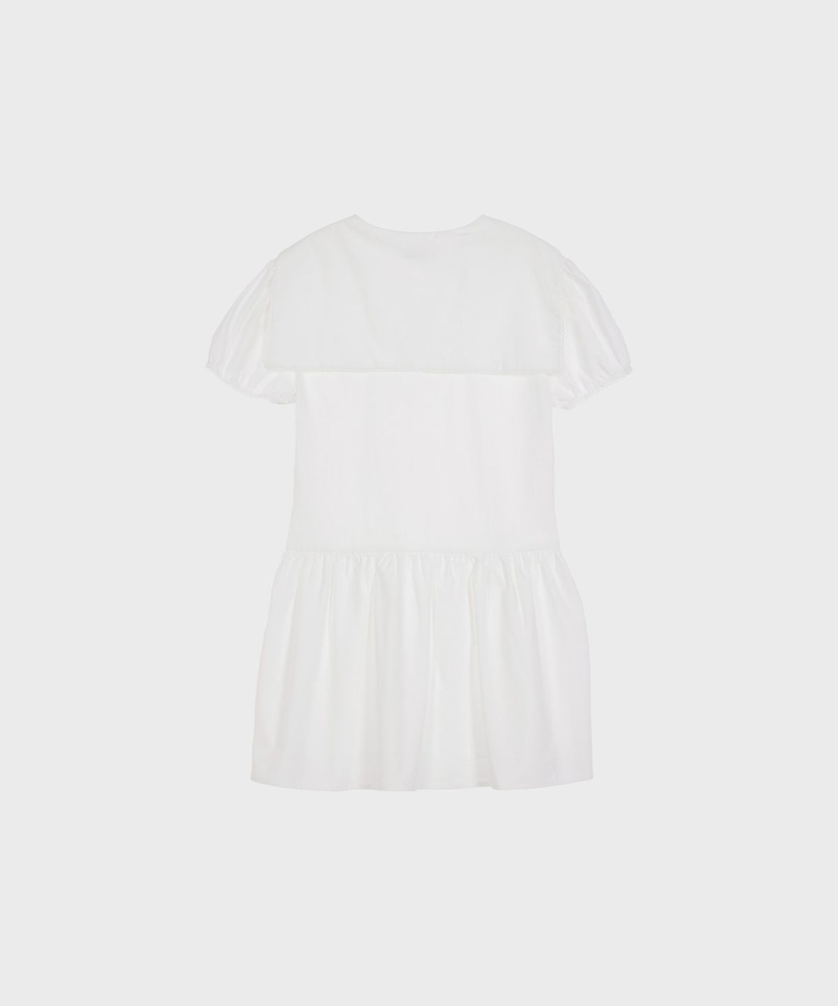 알키알카(ALKI ALKA) Sailor Dress (White)