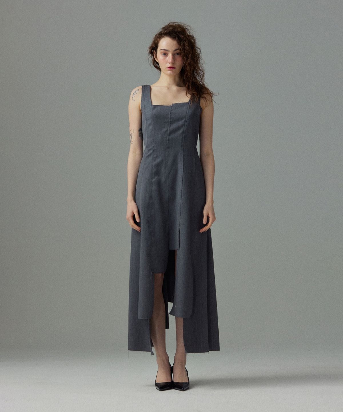 므아므(MMAM) Patchwork dress