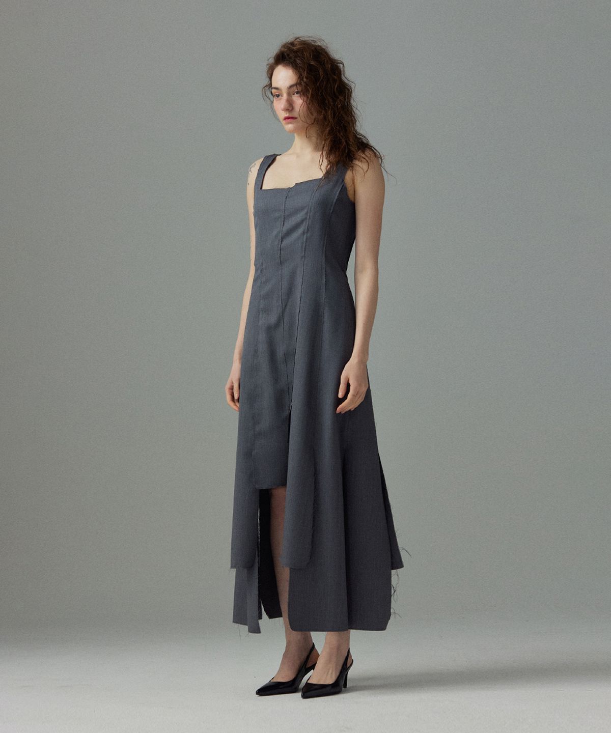 므아므(MMAM) Patchwork dress