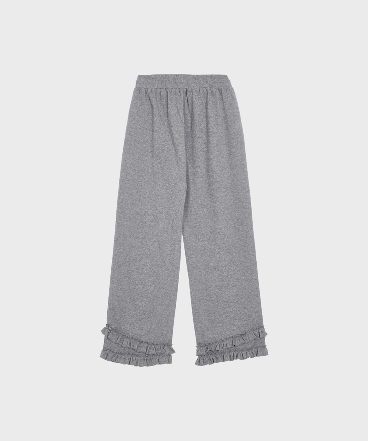 알키알카(ALKI ALKA) Tiered Ruffle Pants (Gray)