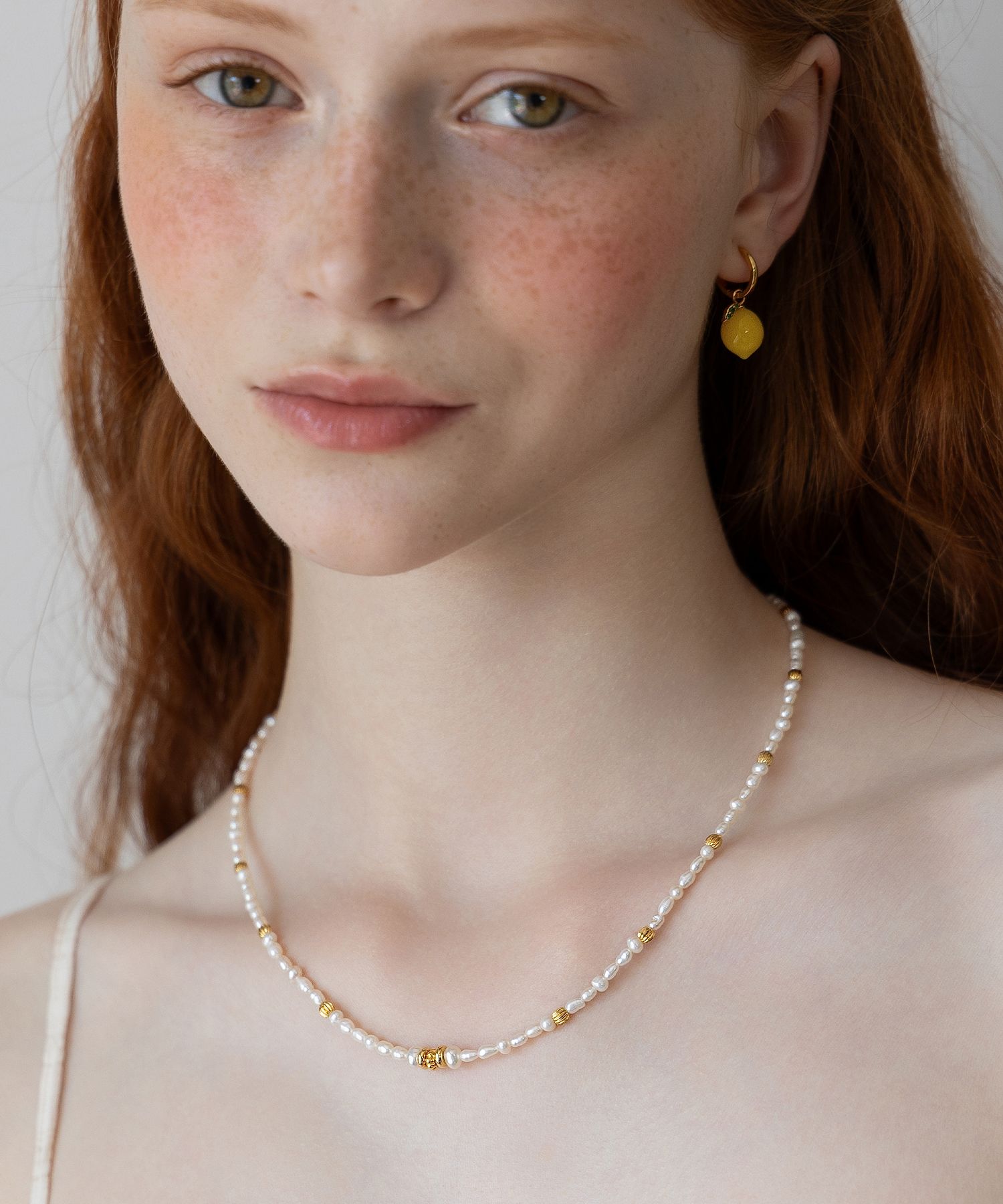 ネックレス・ペンダント TATIANA Dot Fresh Water Pearl Necklace NZ2080 MUSINSA | TATIANA Gold Dot Freshwater Pearl Necklace NZ2489