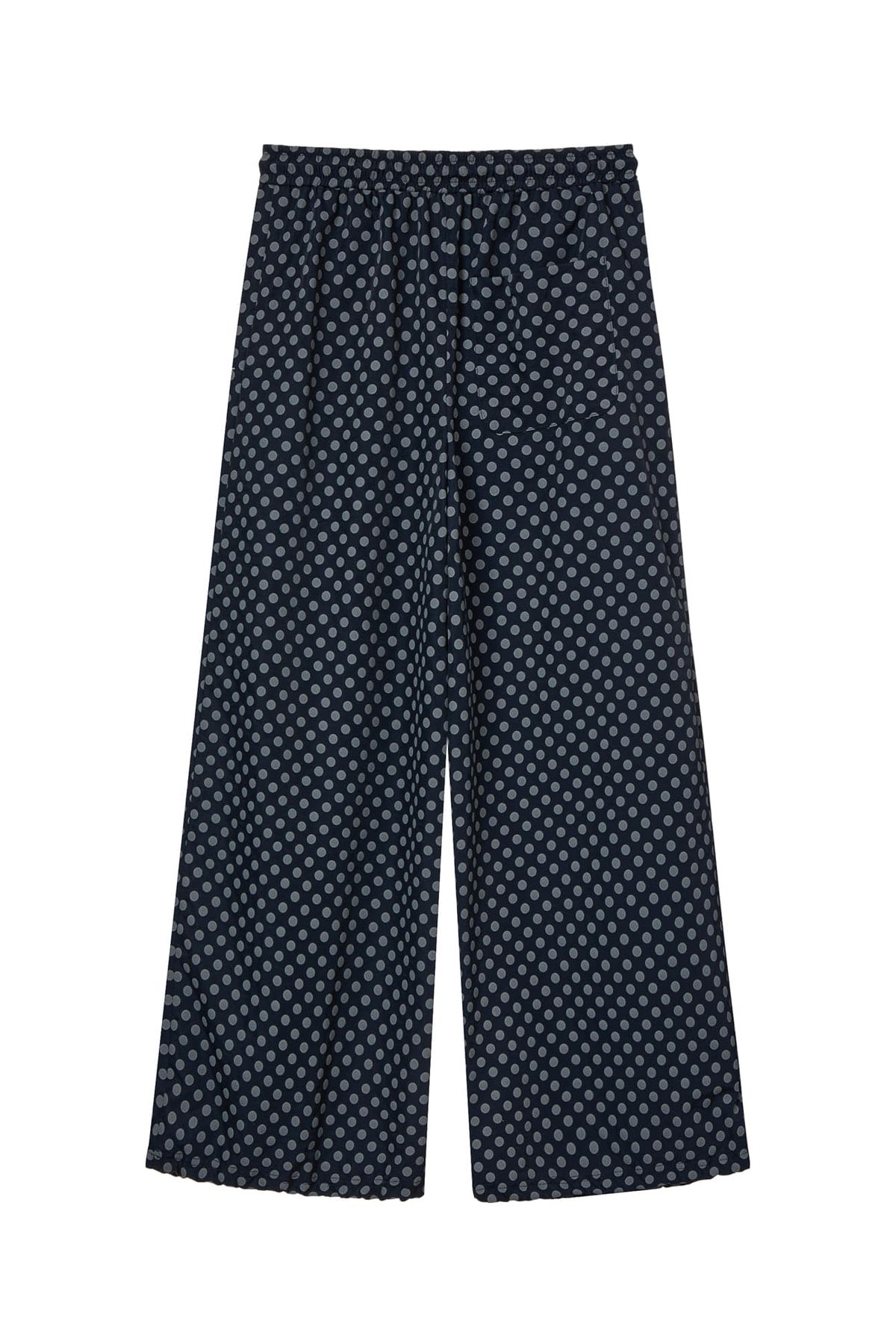 다이닛(DEINET) DEINET DOT BANDING PANTS IN NAVY