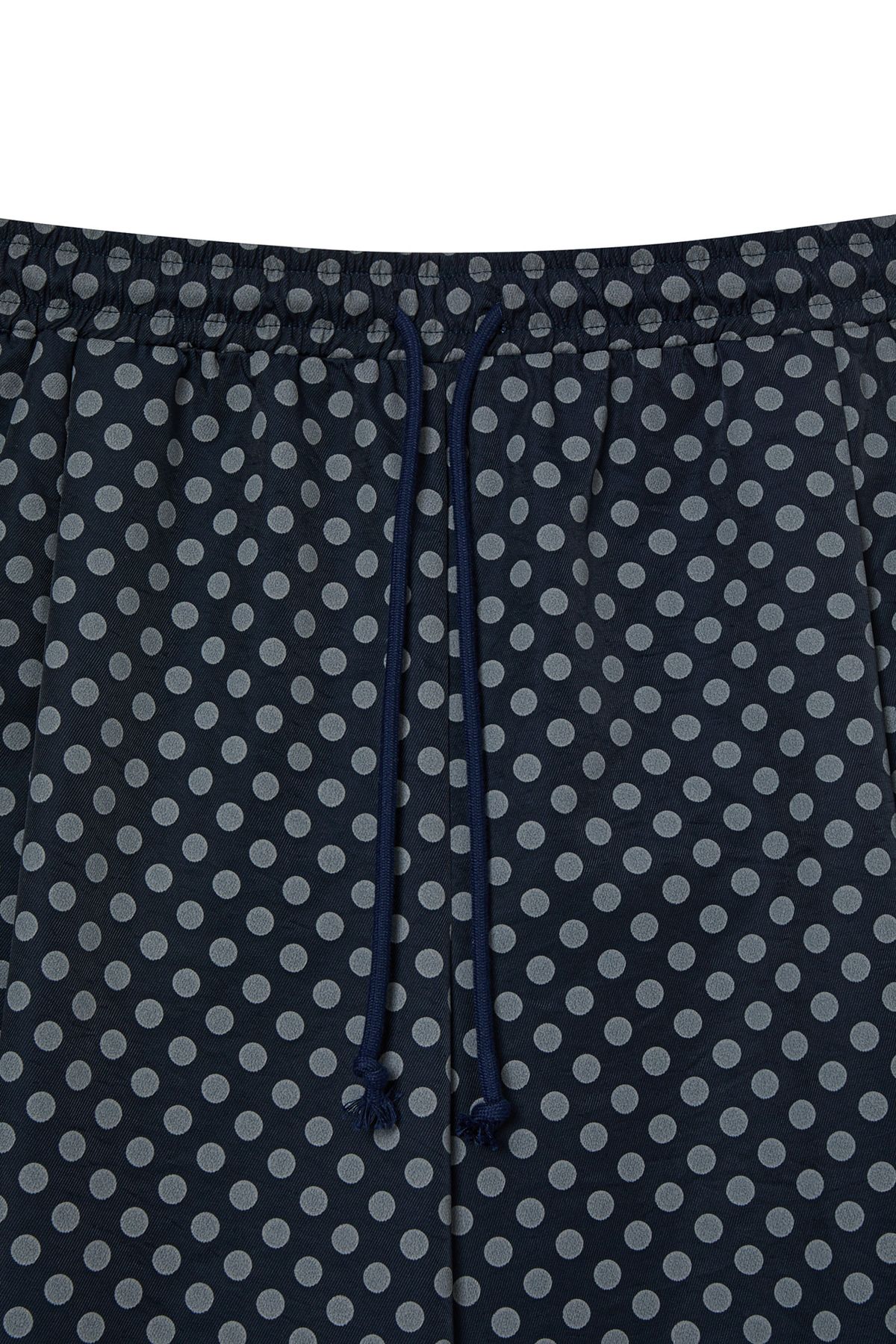 다이닛(DEINET) DEINET DOT BANDING PANTS IN NAVY