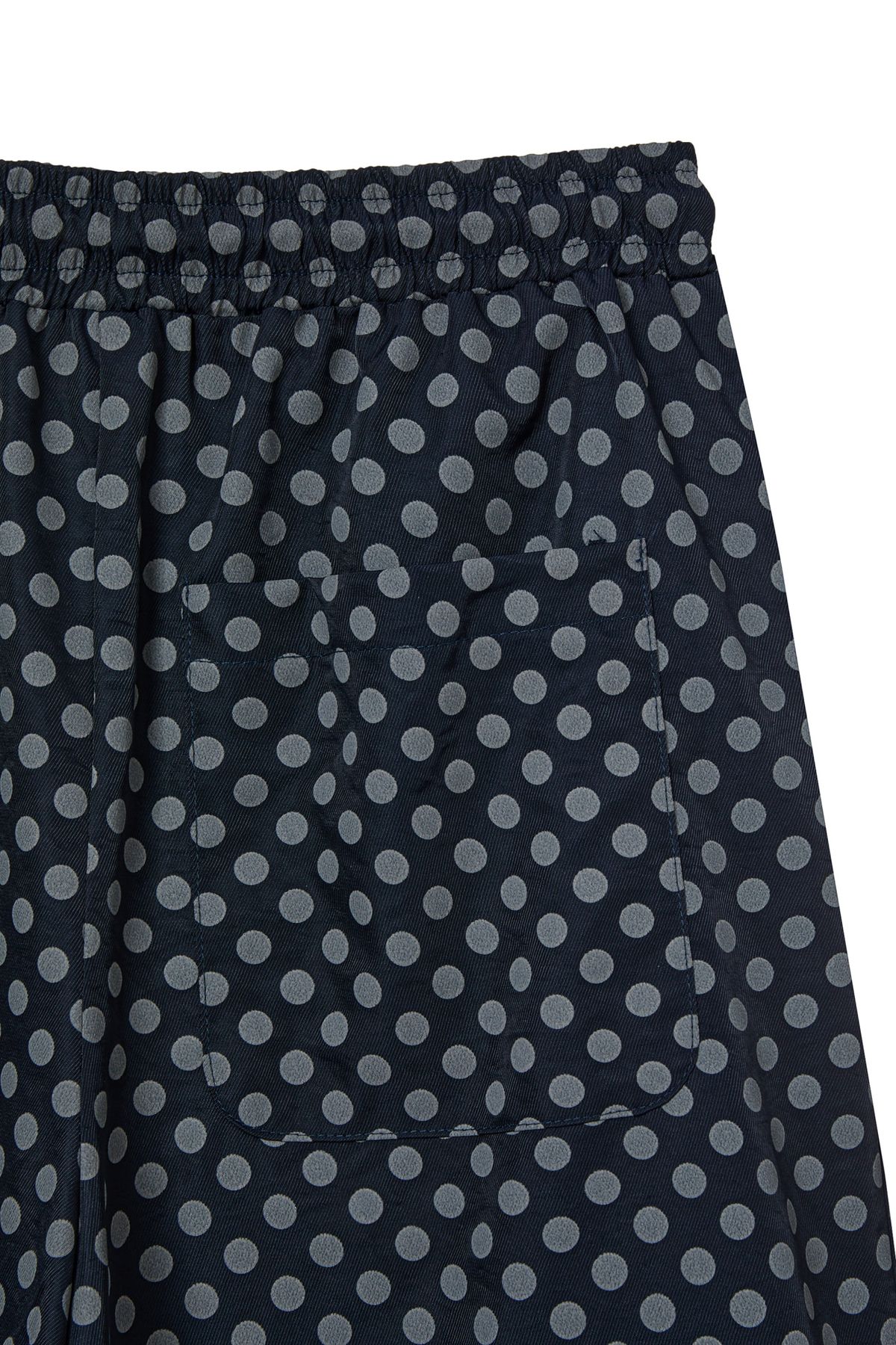 다이닛(DEINET) DEINET DOT BANDING PANTS IN NAVY