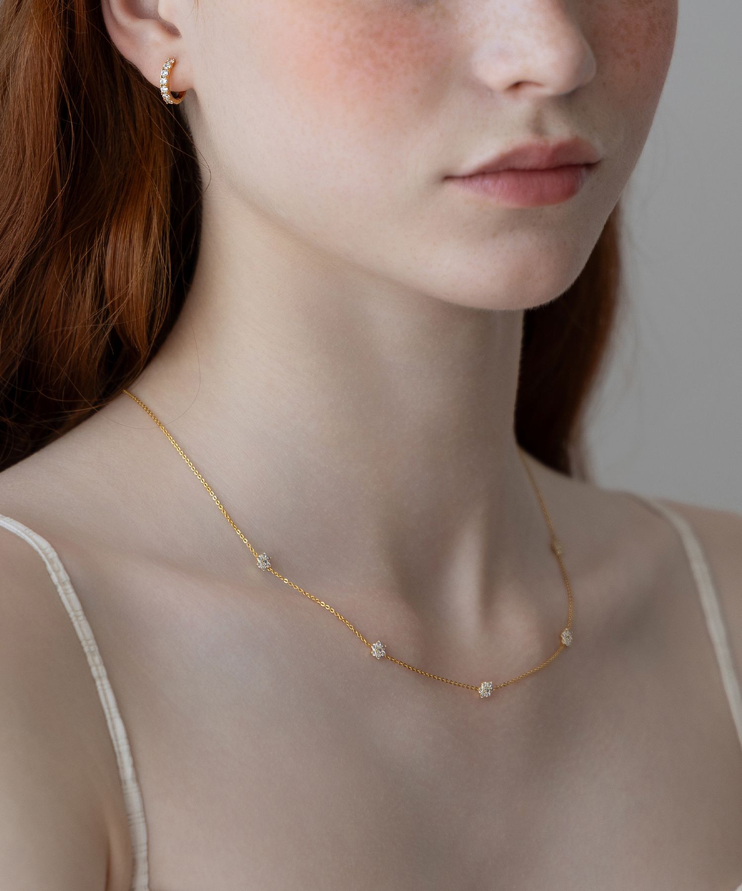 TATIANA☆[silver925] Bloomette Flower Pendant Necklace MUSINSA | TATIANA (Silver 925) Bloomet Flower Pendant