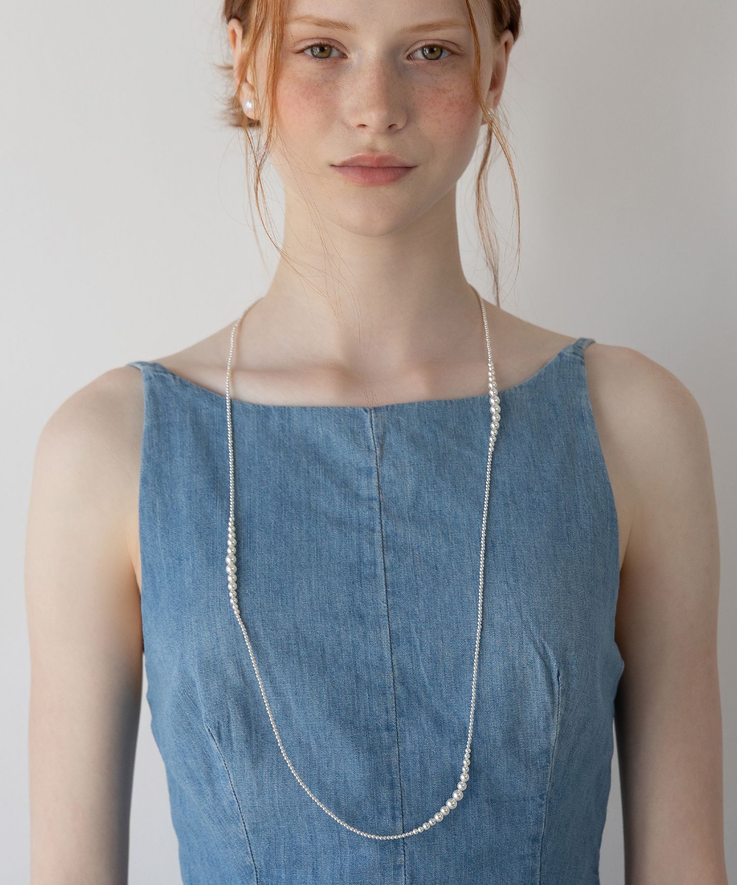 TATIANA☆Pearl Layer Maxi Long necklace ネックレス MUSINSA | TATIANA Pearl Layer Maxi Long Necklace NZ2480
