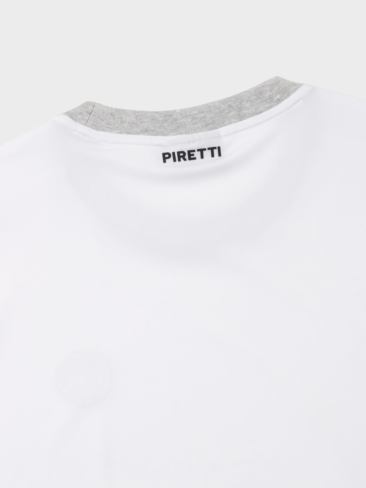 피레티(PIRETTI) 엘리트 반팔 라운드 티셔츠 M_White