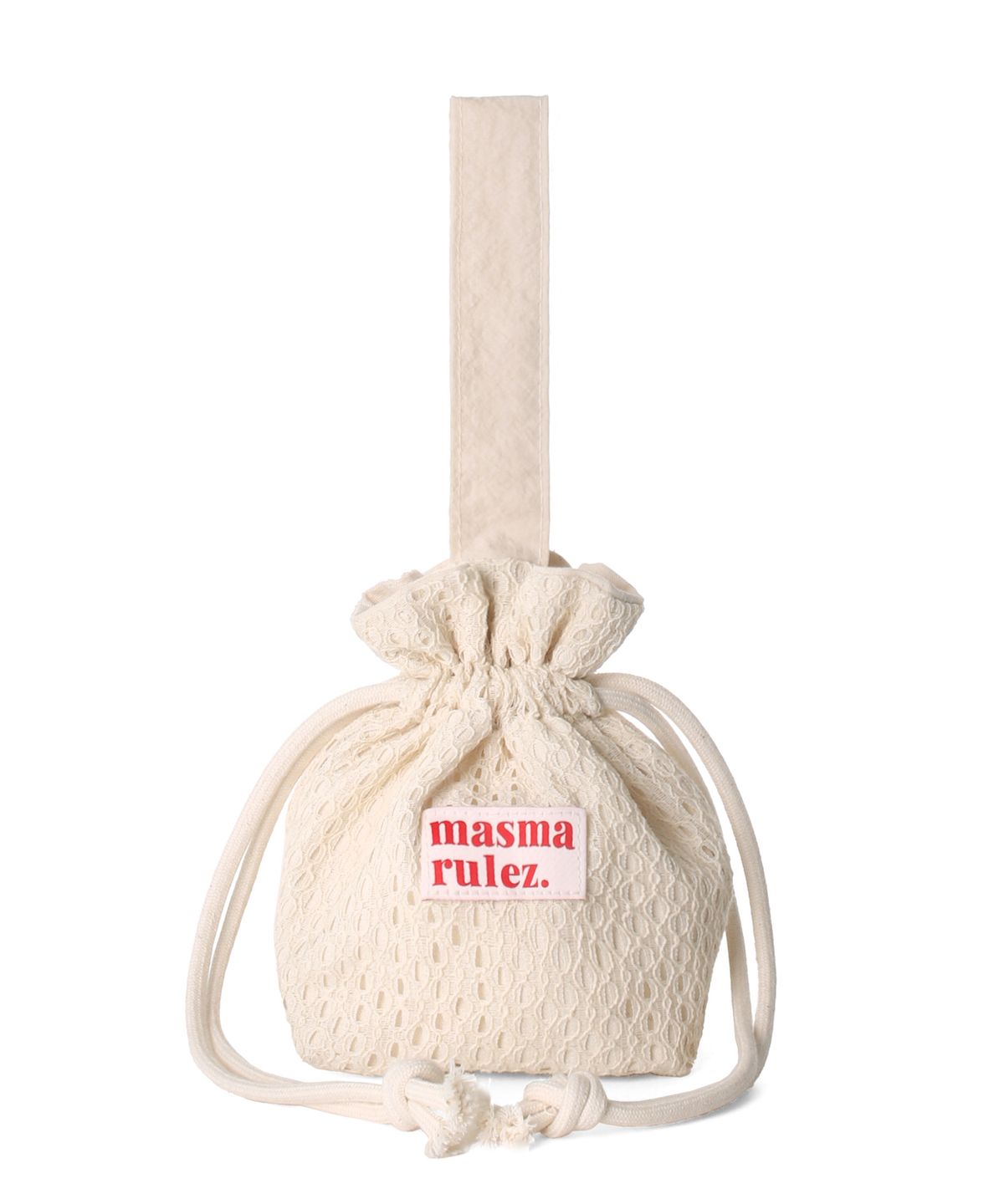 마스마룰즈(MASMARULEZ) Handle string bag_Honeyloof