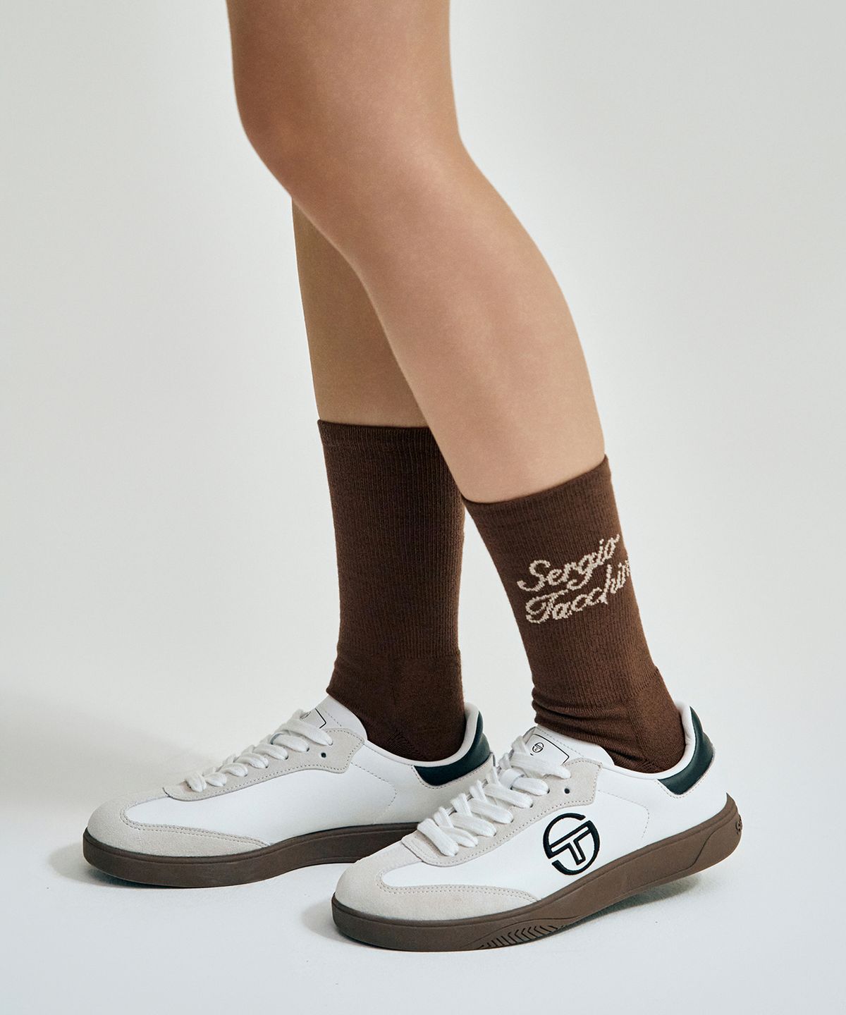 세르지오 타키니(SERGIO TACCHINI) U 타키니 레터링 하이삭스 (D.Brown)