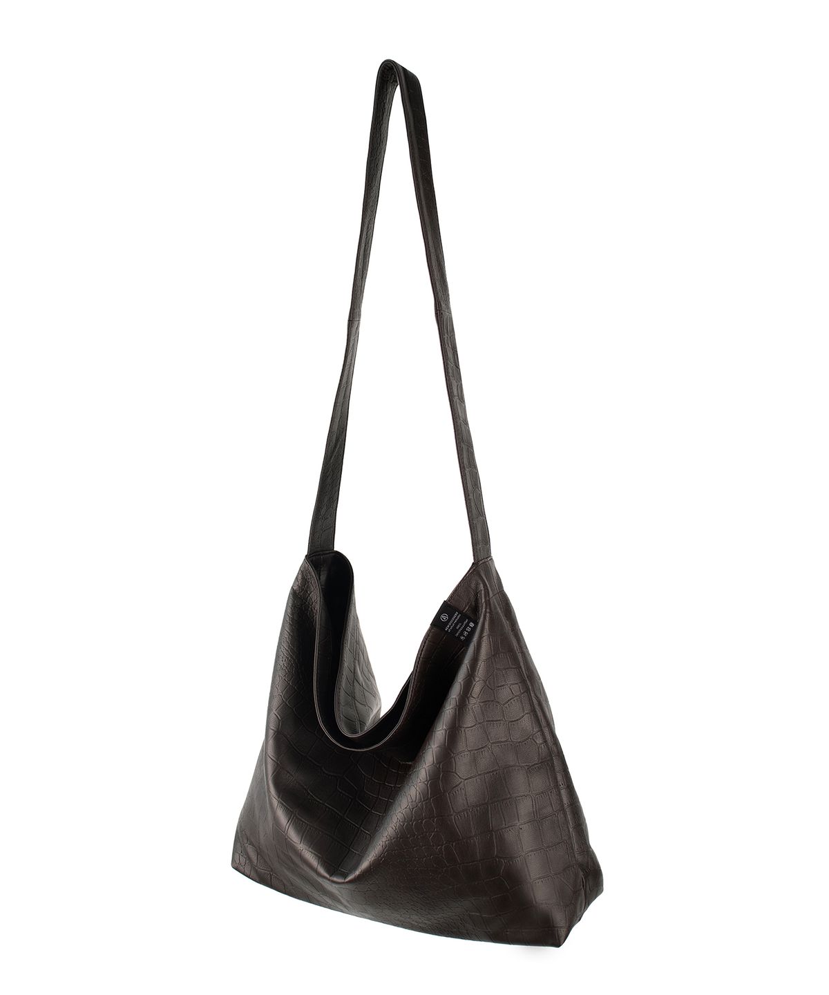 에이제로(AZERO) Soft Hobo Bag (Brown Croco)