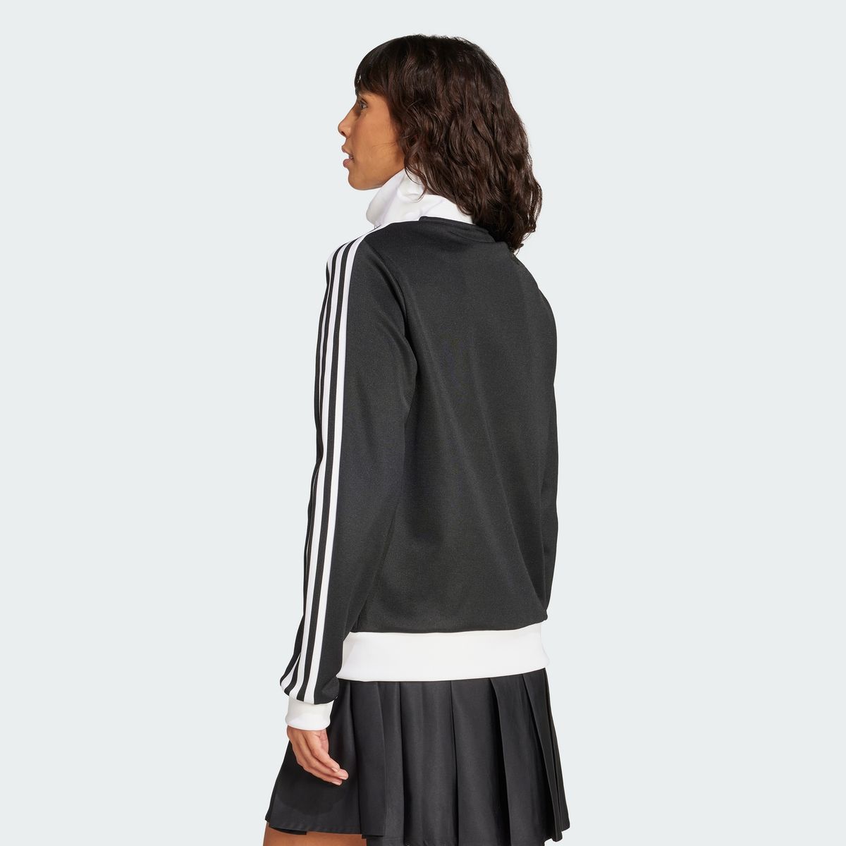 아디다스(ADIDAS) 베켄바우어 트랙탑 - 블랙:화이트 / HZ3743