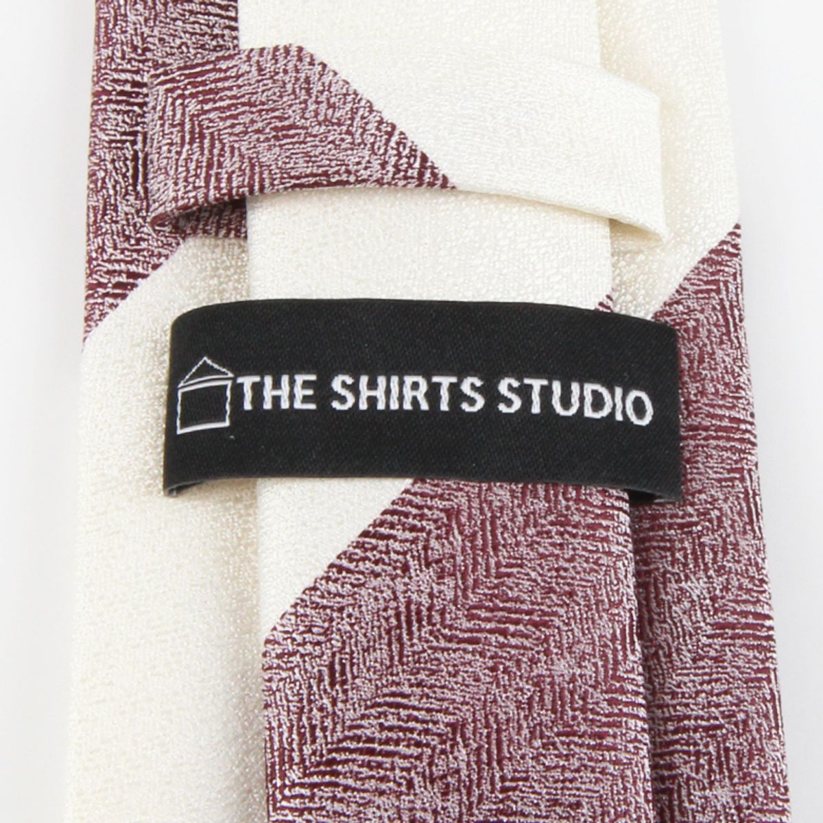 더셔츠스튜디오(THE SHIRTS STUDIO) 핑크 타크나 스트라이프 수동 넥타이