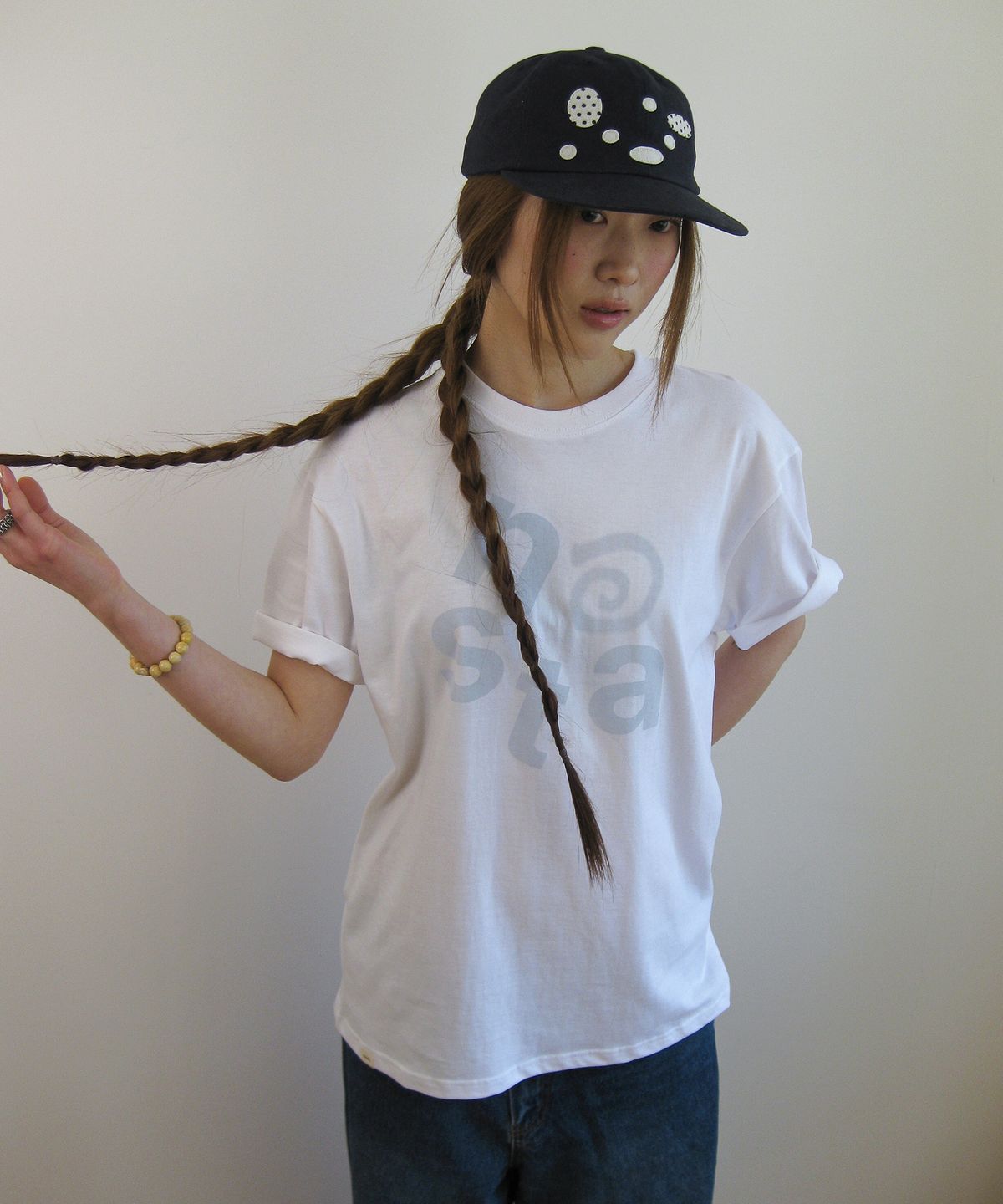 나츠(NAATS) Dot to dot cap, navy
