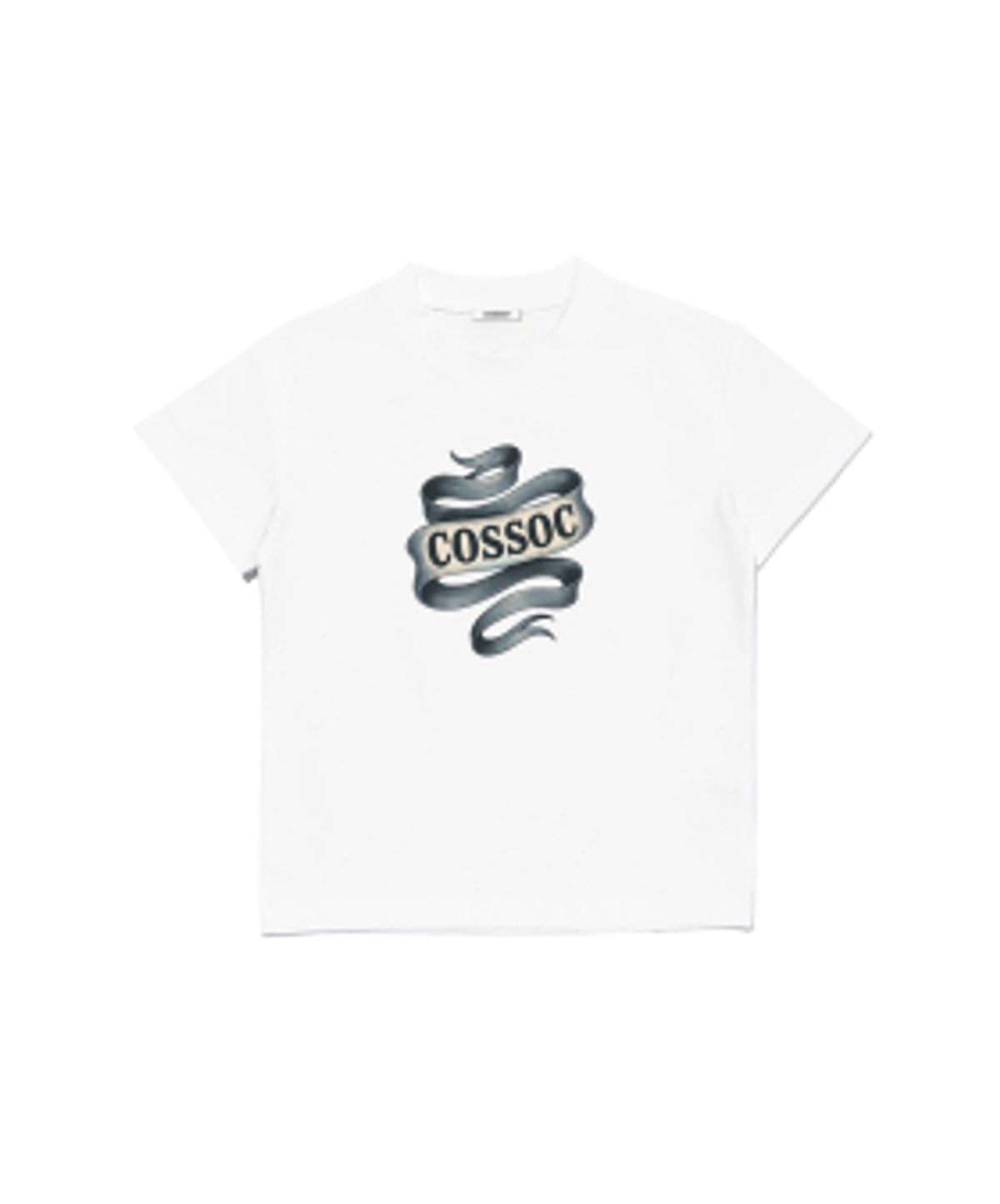 코소(COSO) (w)코소 리본 크롭티 (WHITE)