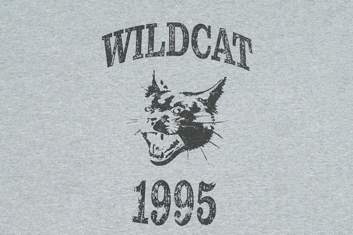 재즈앤바(JAZZ&BAR) Vintage crop sweatshirts- Cat