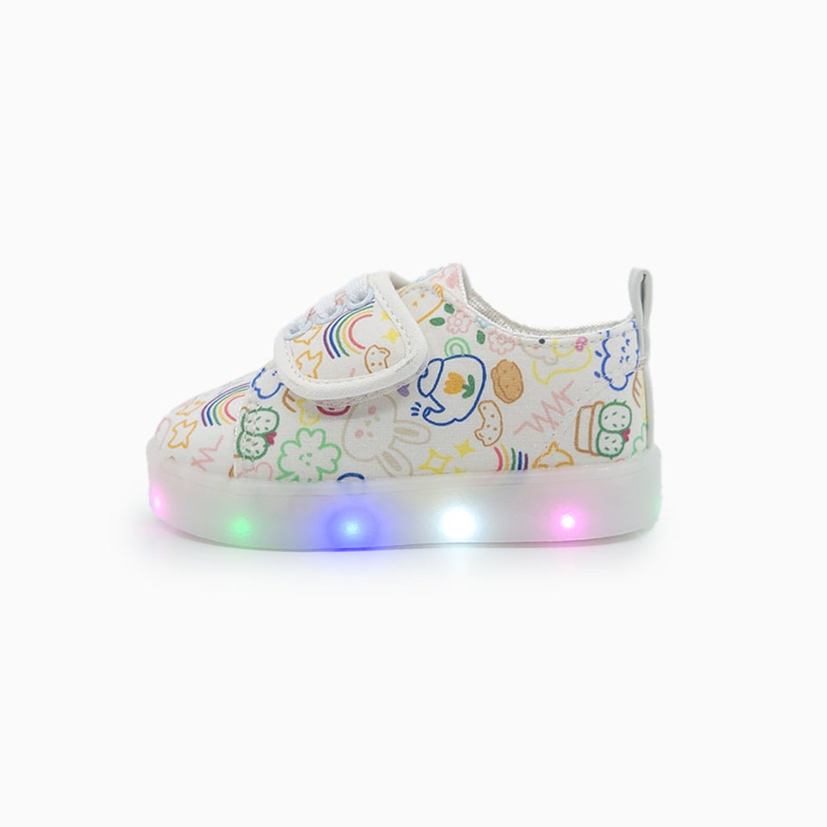 베이비솔(BABYSOLE) 크레용두들LED운동화
