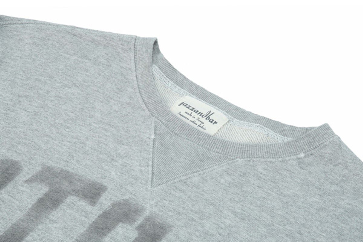 재즈앤바(JAZZ&BAR) Vintage crop sweatshirts- Porto