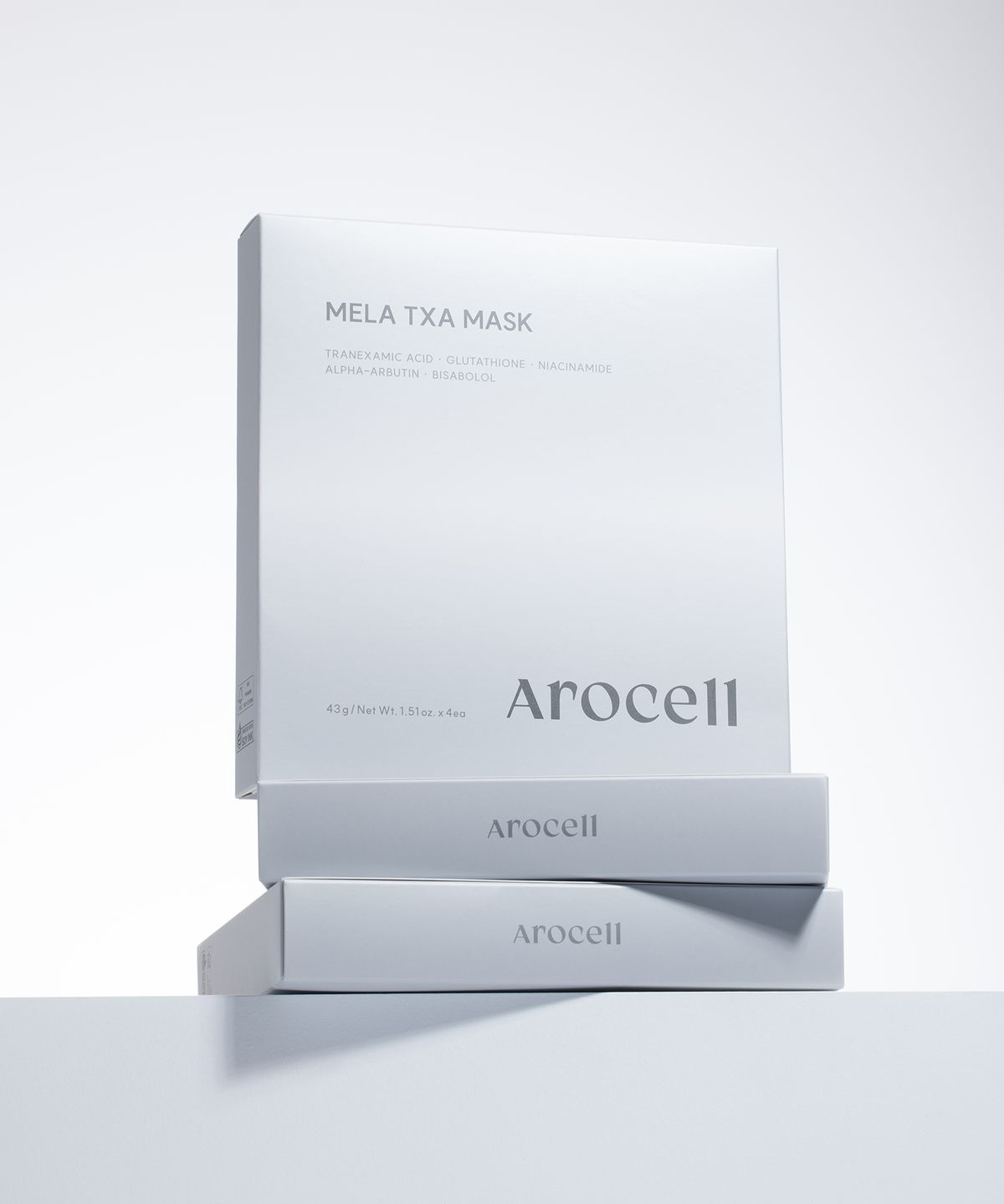 아로셀(AROCELL) [비타톤업][4매] 멜라 TXA 미백 겔 마스크