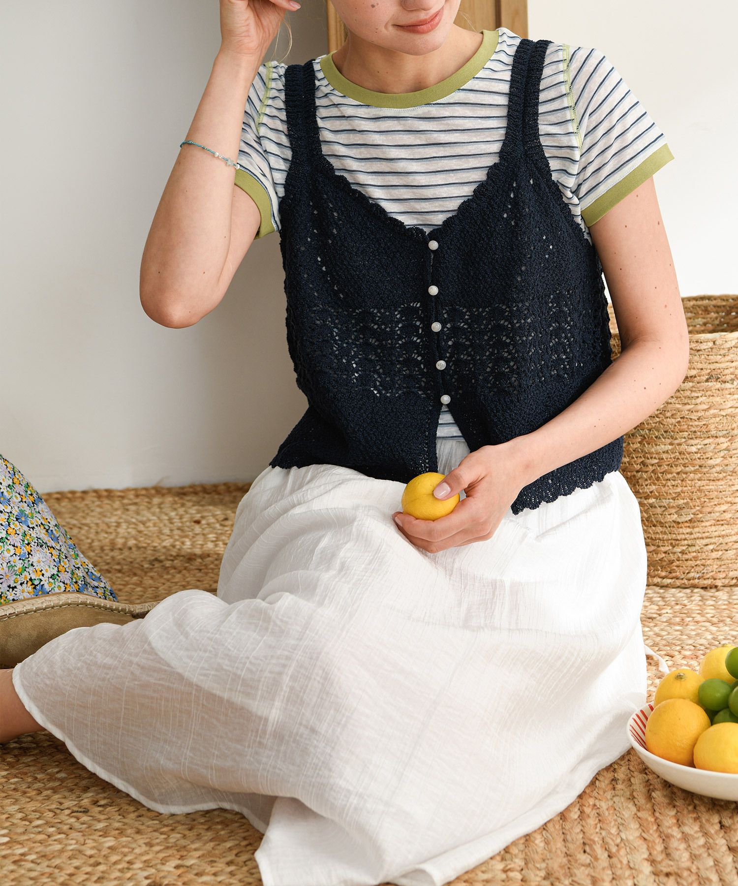 ☆Kutalines wet australia/限定MMモデル/ECO/SS MUSINSA | PIGMENT Natural Glossy Skirt (PBE06M-WSKW002)