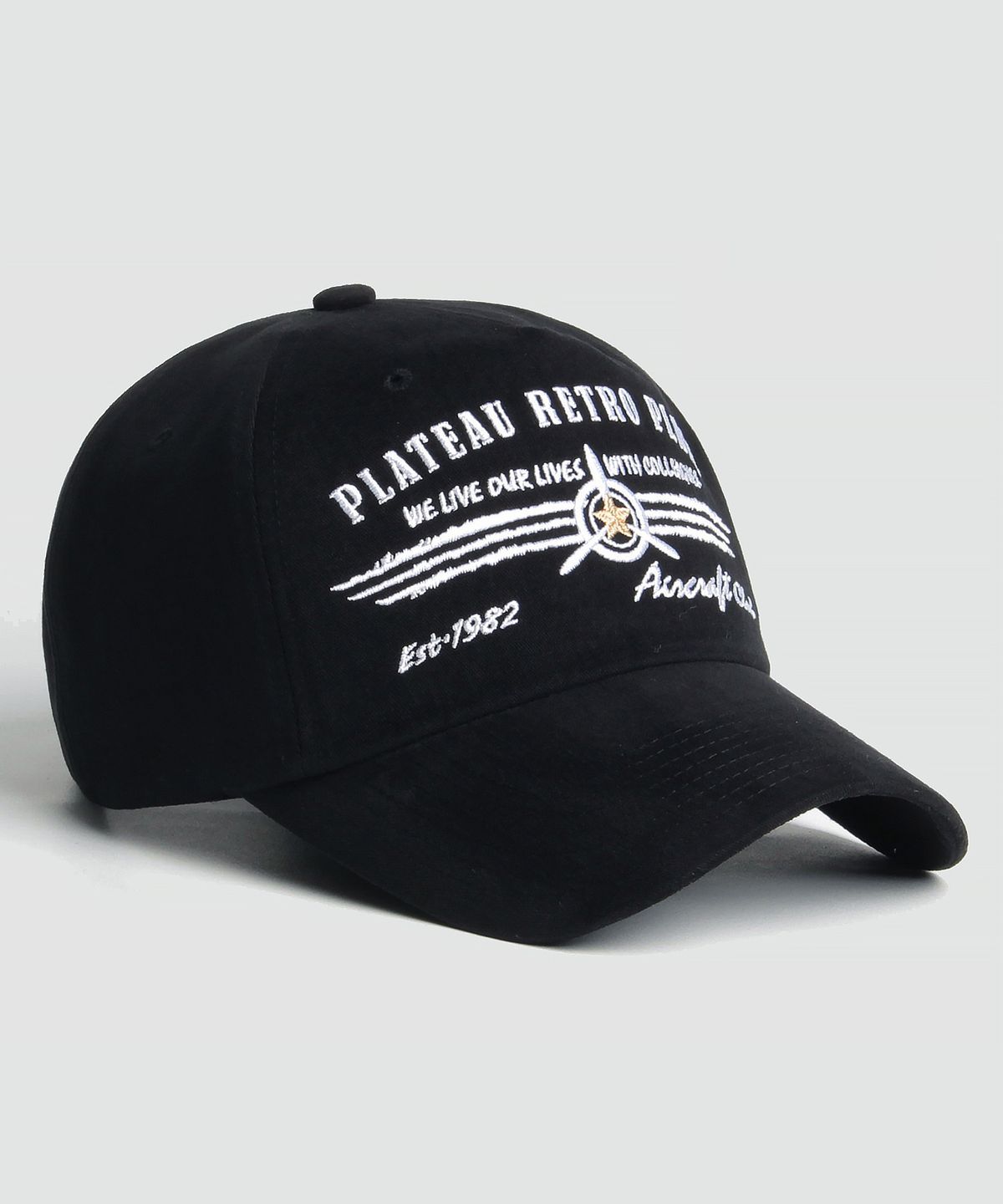 플래토(PLATEAU) 피치원단 볼캡 PLATEAU RP CAP BLACK