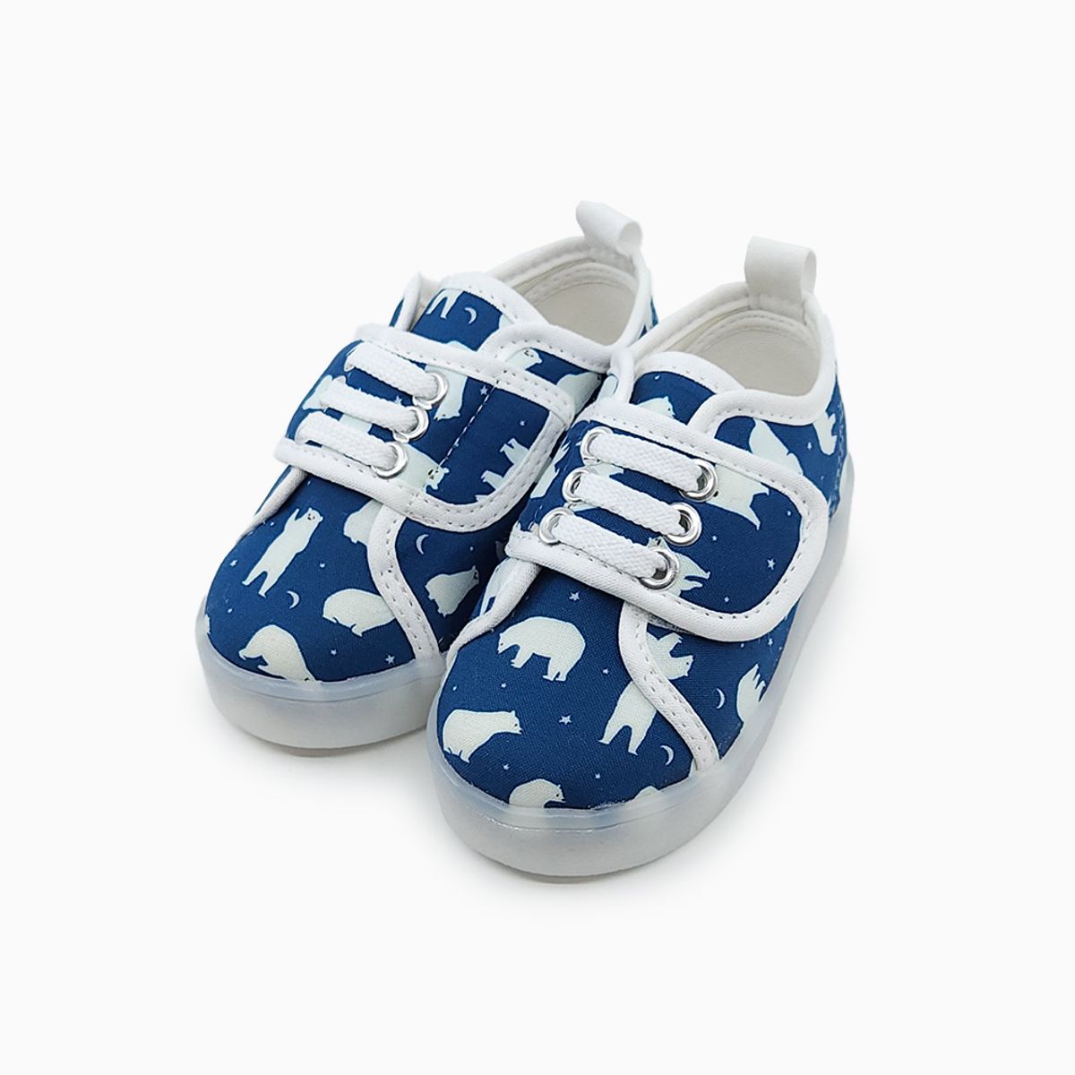 베이비솔(BABYSOLE) 폴라베어LED운동화